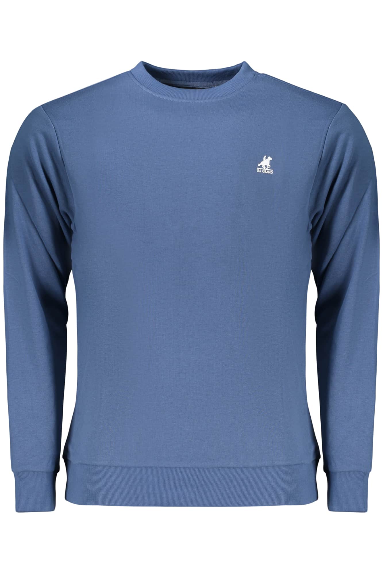 US GRAND MEN'S BLUE ZIP-UP SWEATSHIRT