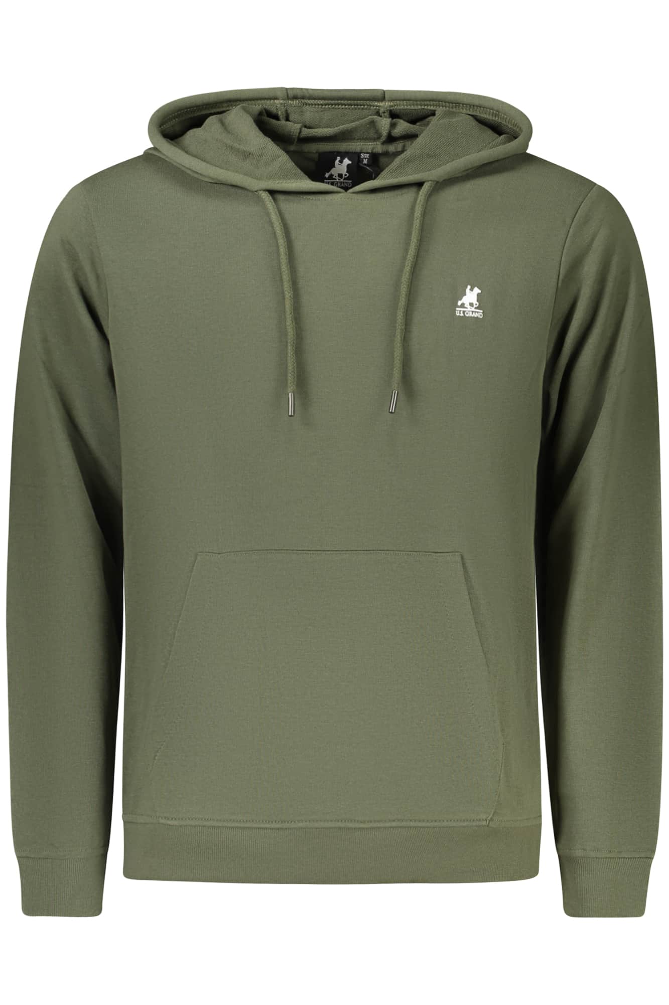 US GRAND MEN'S ZIP-UP SWEATSHIRT GREEN