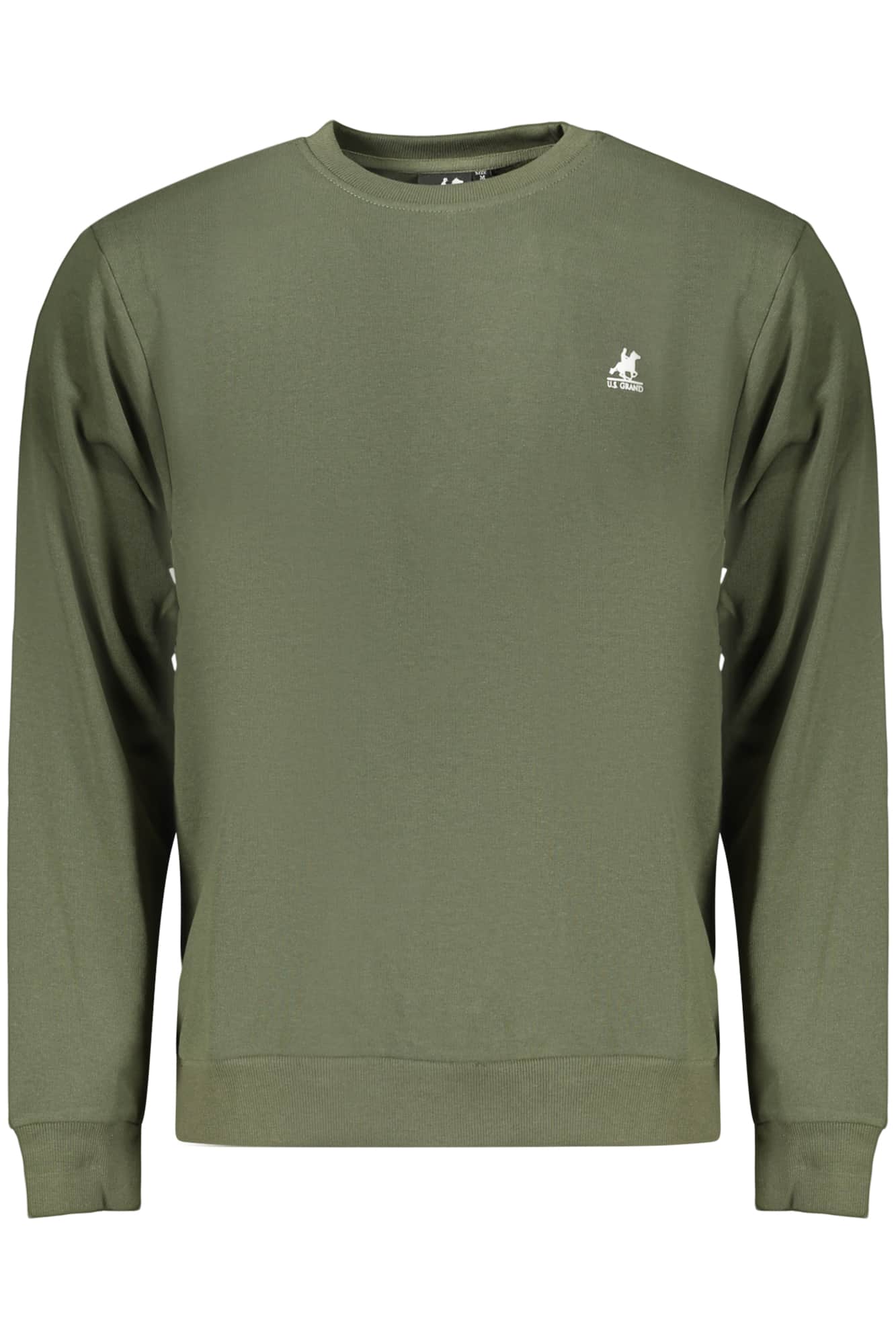 US GRAND MEN'S ZIP-UP SWEATSHIRT GREEN