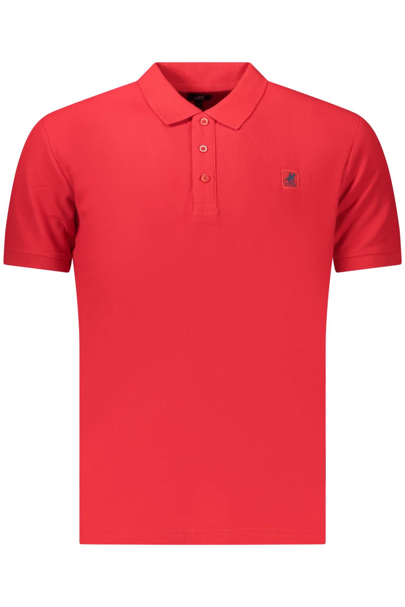 US GRAND MEN'S SHORT-SLEEVE POLO SHIRT, RED