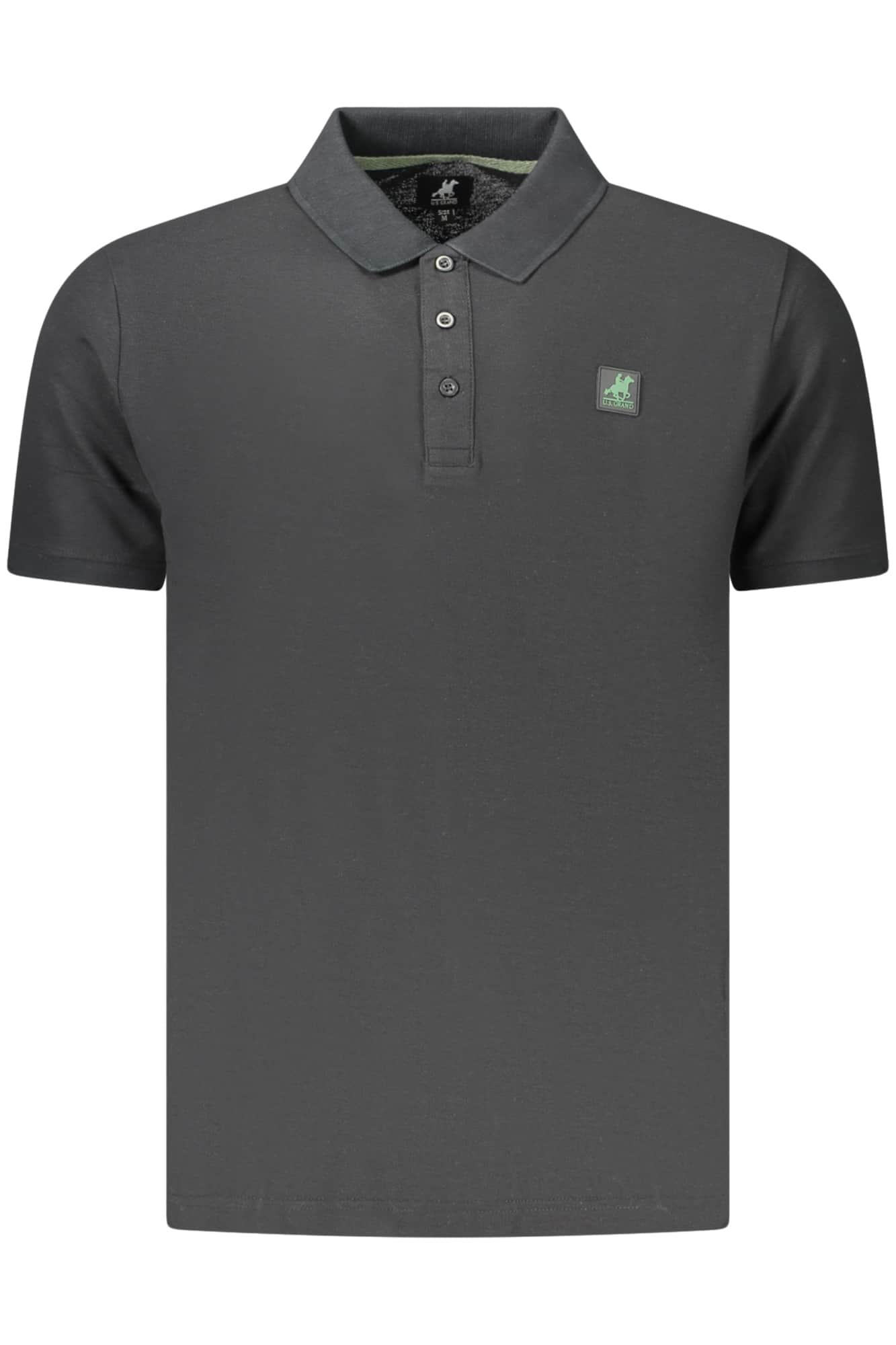 US GRAND POLO SHORT SLEEVE MEN'S BLACK