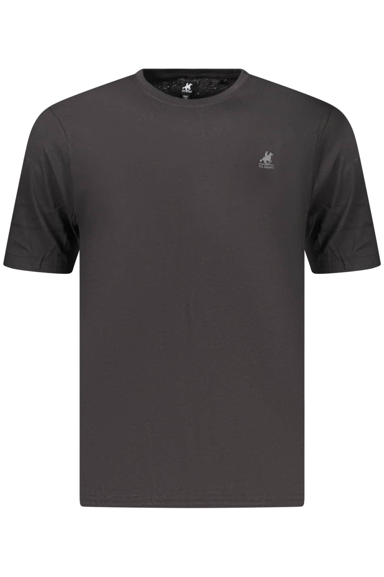 US GRAND MEN'S BLACK SHORT-SLEEVE T-SHIRT