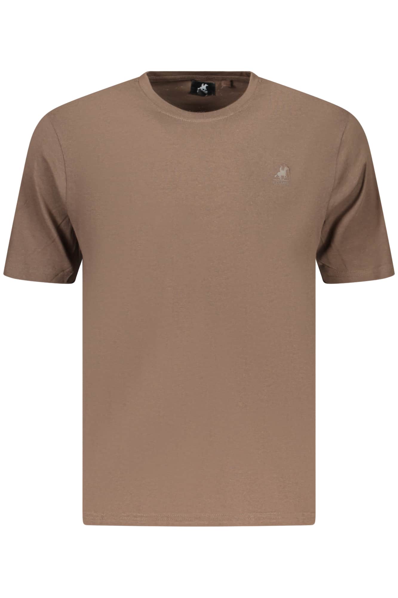 US GRAND MEN'S SHORT-SLEEVE T-SHIRT BROWN