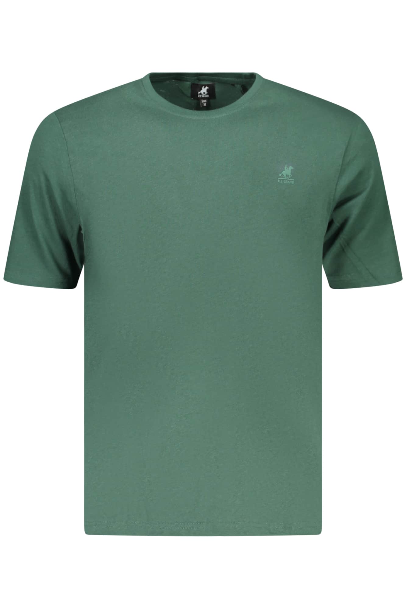 US GRAND MEN'S SHORT-SLEEVED GREEN T-SHIRT