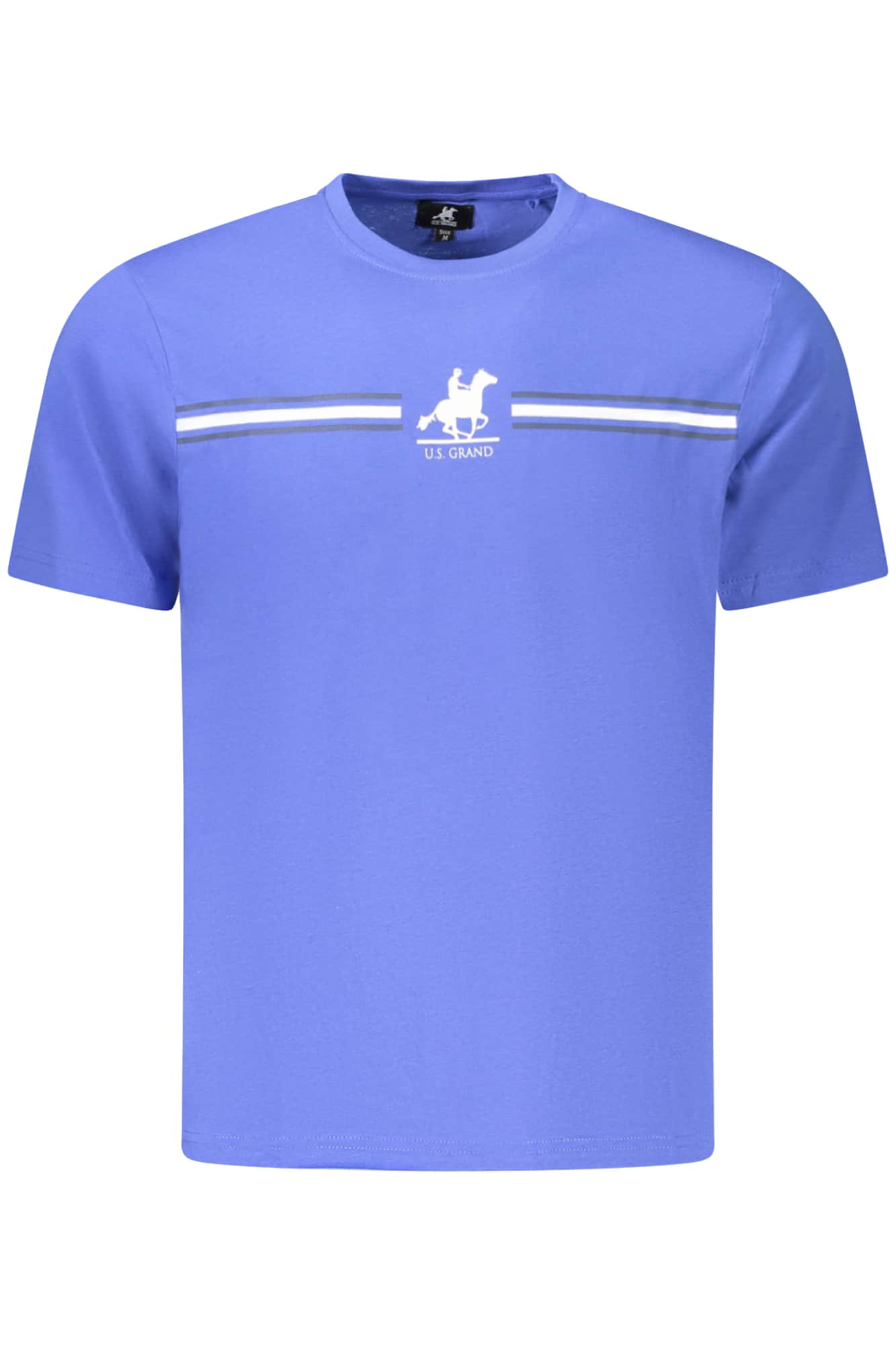 US GRAND MEN'S SHORT-SLEEVE T-SHIRT BLUE