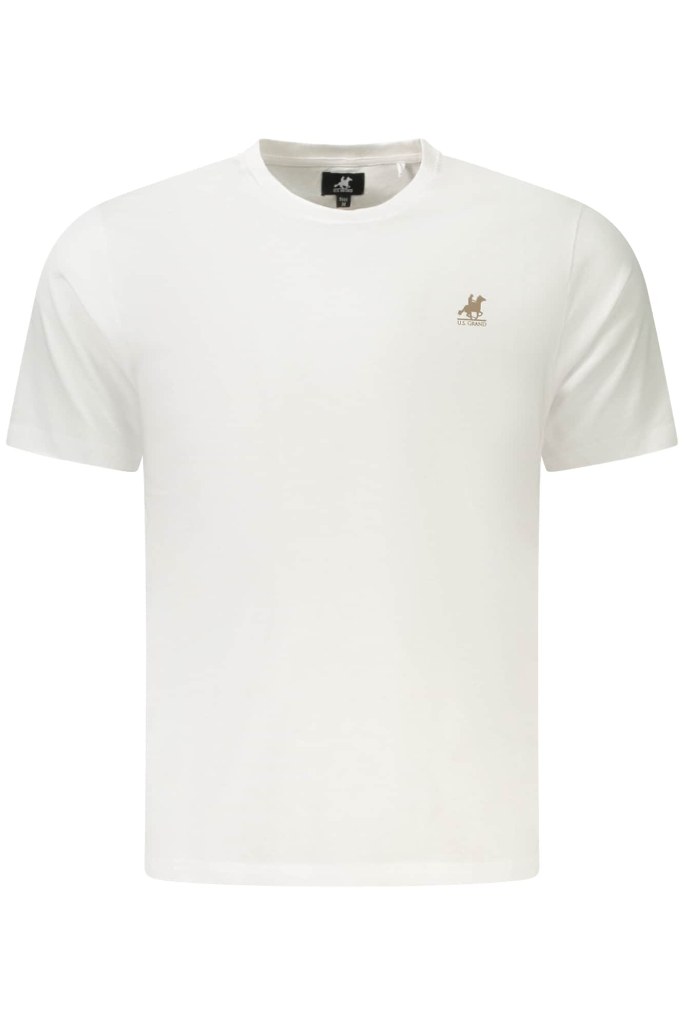 US GRAND MEN'S SHORT-SLEEVE T-SHIRT WHITE