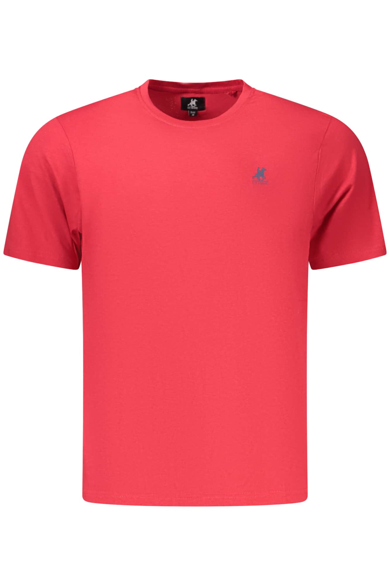 US GRAND MEN'S SHORT-SLEEVED RED T-SHIRT