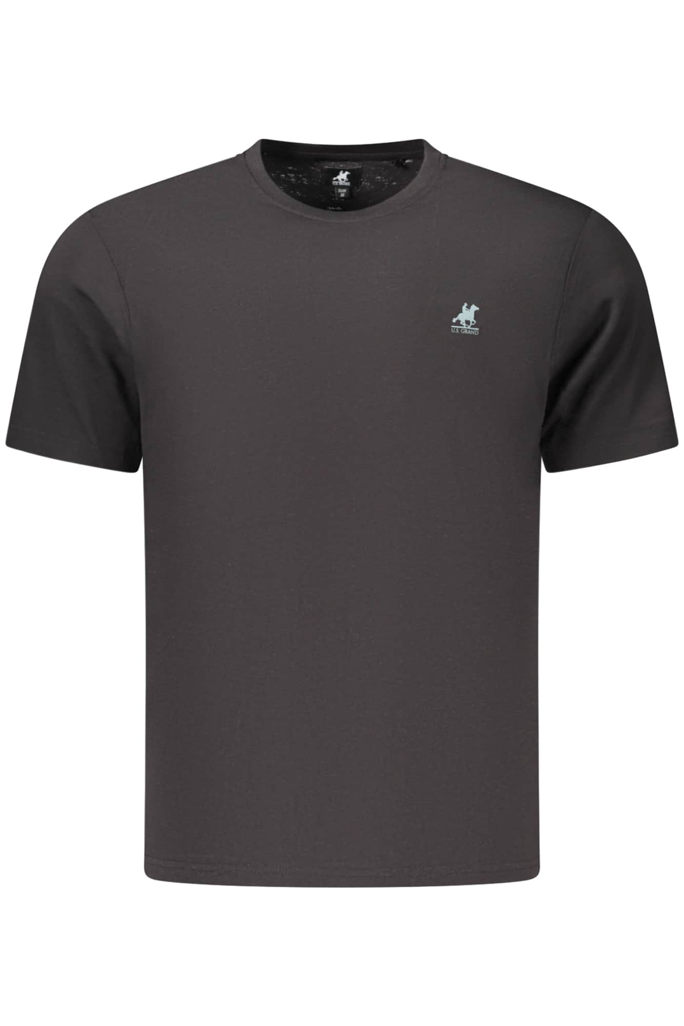 US GRAND MEN'S BLACK SHORT-SLEEVE T-SHIRT