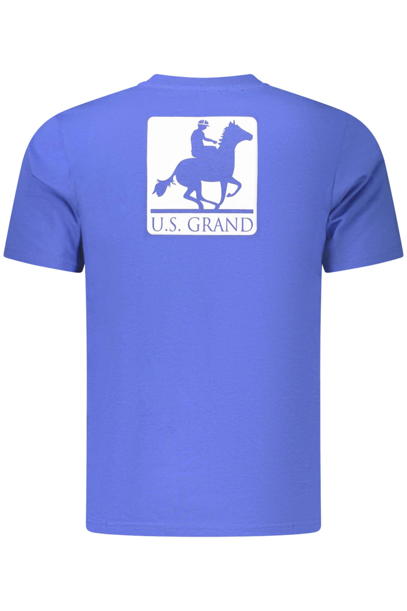 US GRAND MEN'S SHORT-SLEEVE T-SHIRT, BLUE