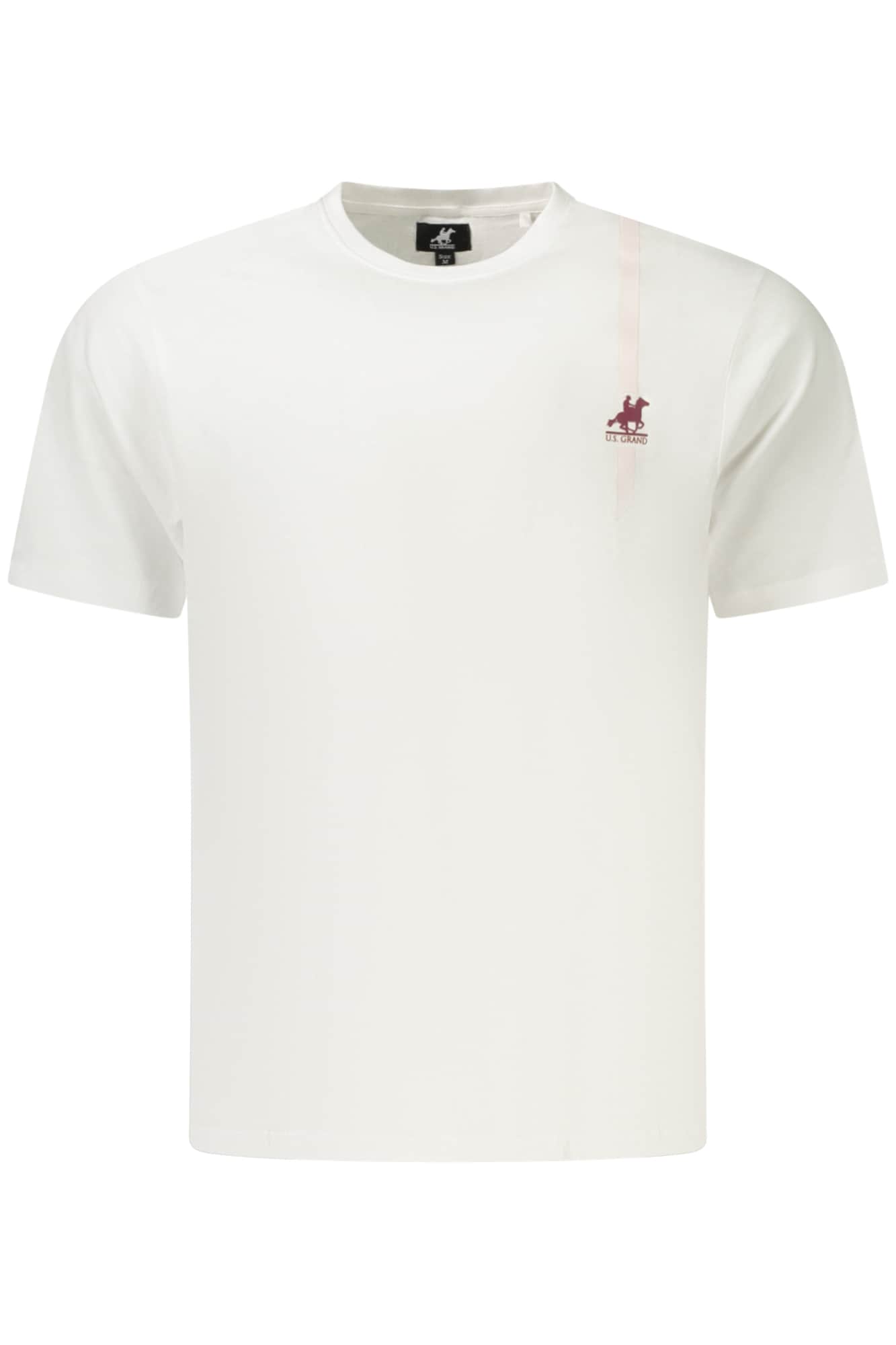 US GRAND MEN'S SHORT-SLEEVE T-SHIRT WHITE