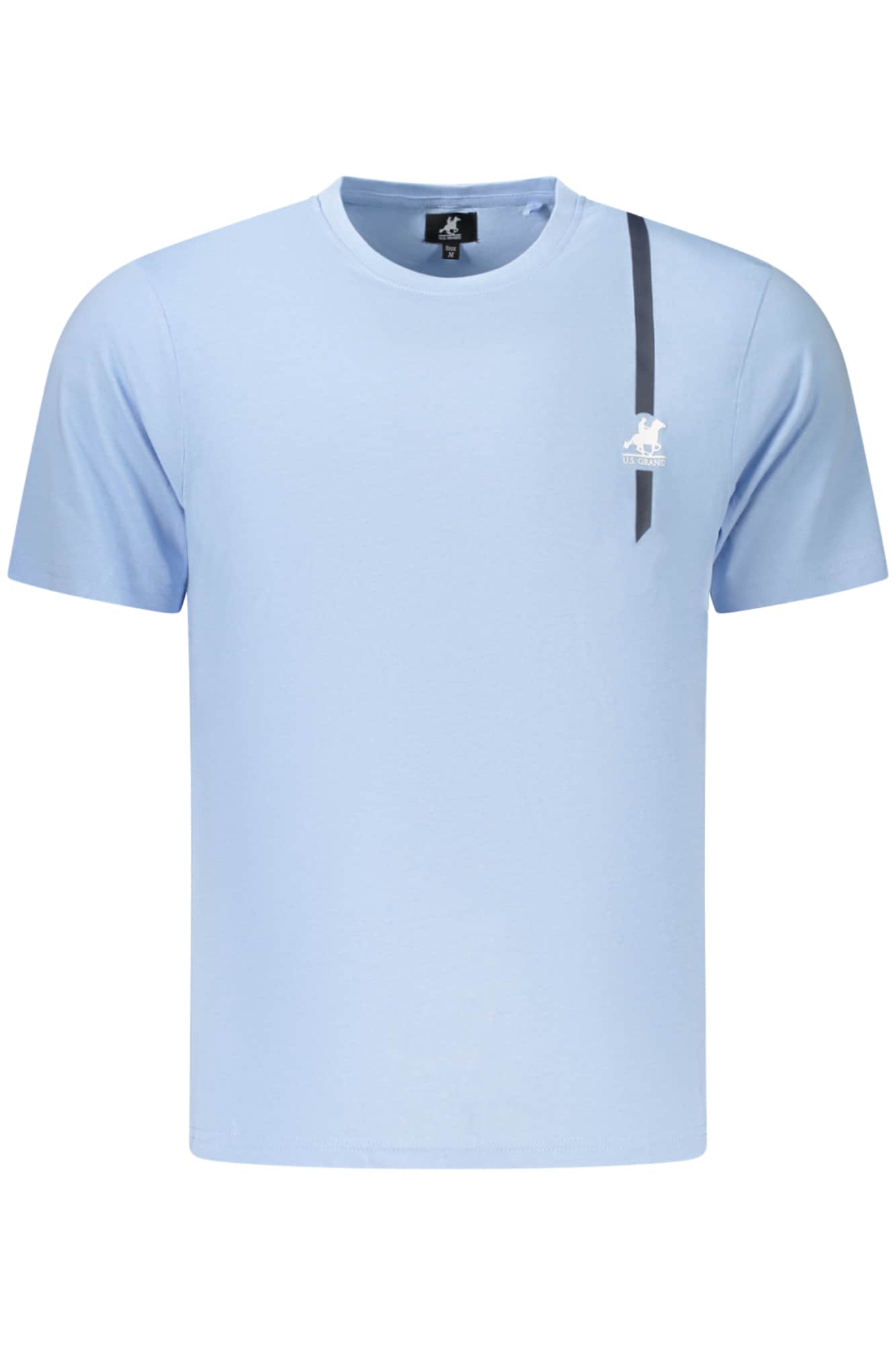 US GRAND MEN'S SHORT-SLEEVE T-SHIRT, BLUE