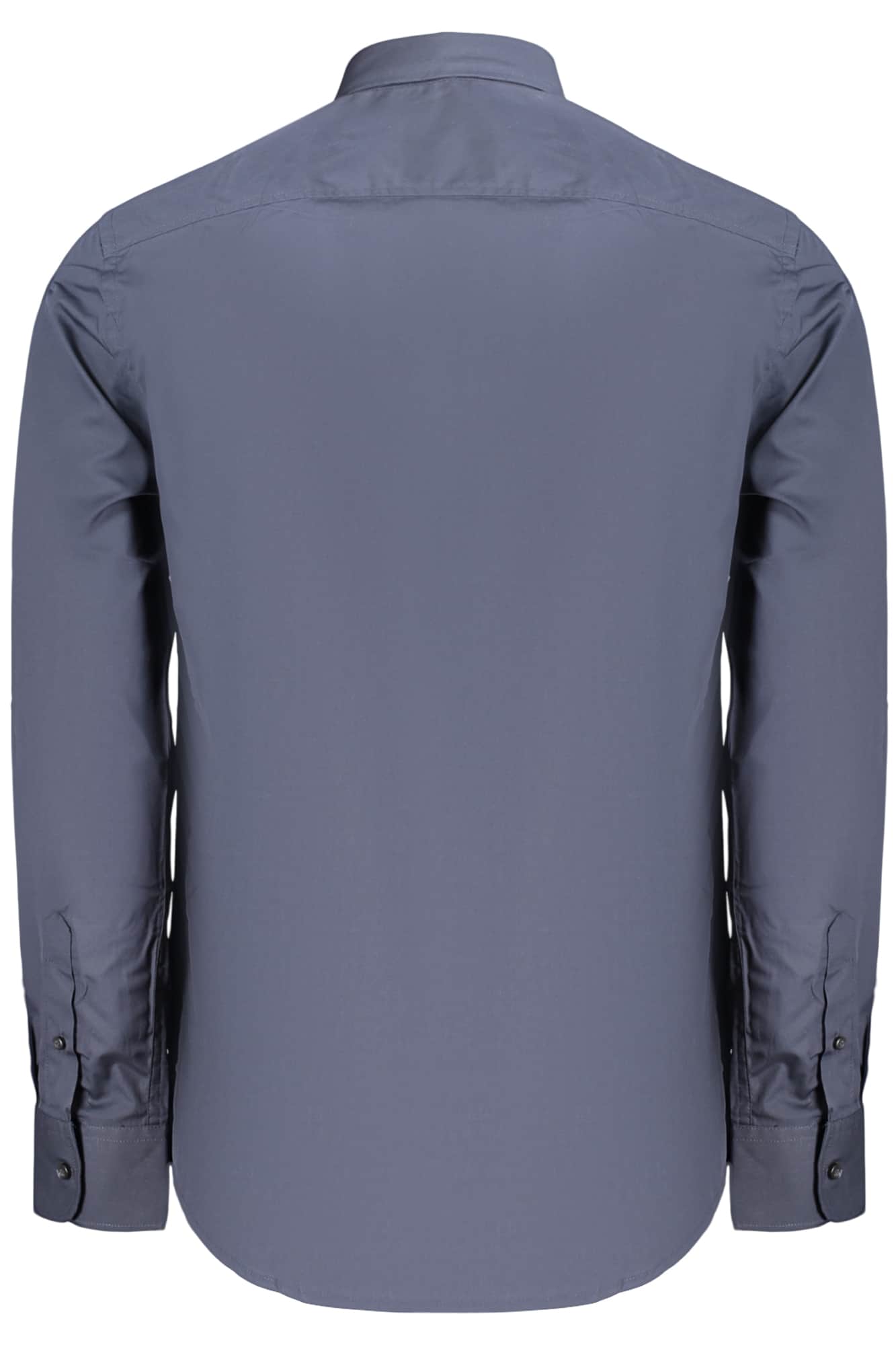 US GRAND MEN'S BLUE LONG-SLEEVED SHIRT