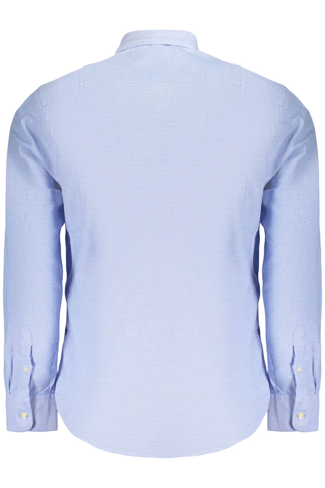 US GRAND MEN'S LONG-SLEEVED SHIRT, BLUE