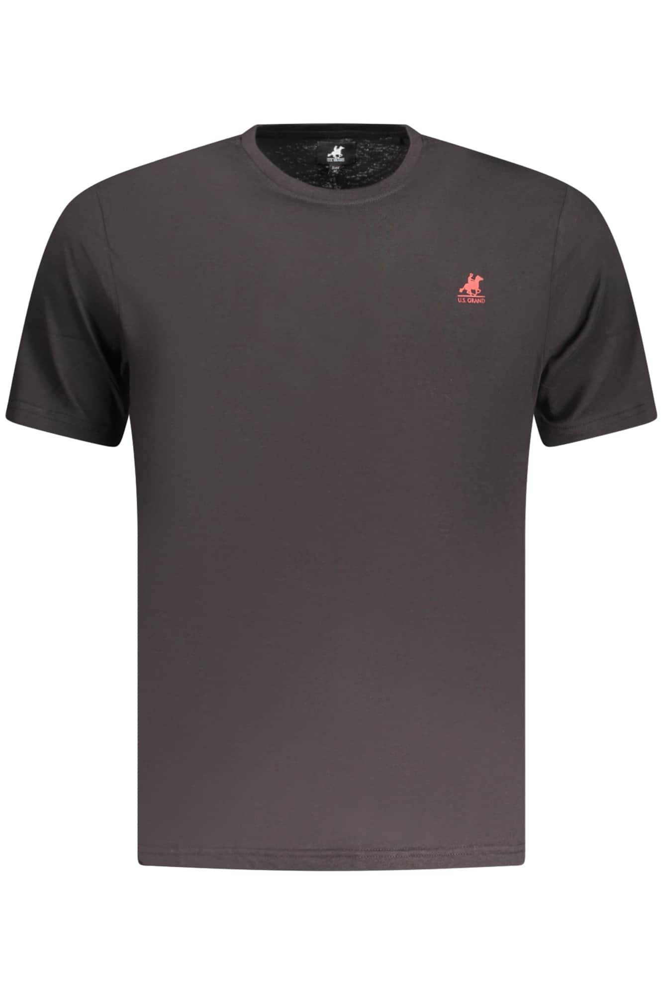 US GRAND MEN'S BLACK SHORT-SLEEVE T-SHIRT