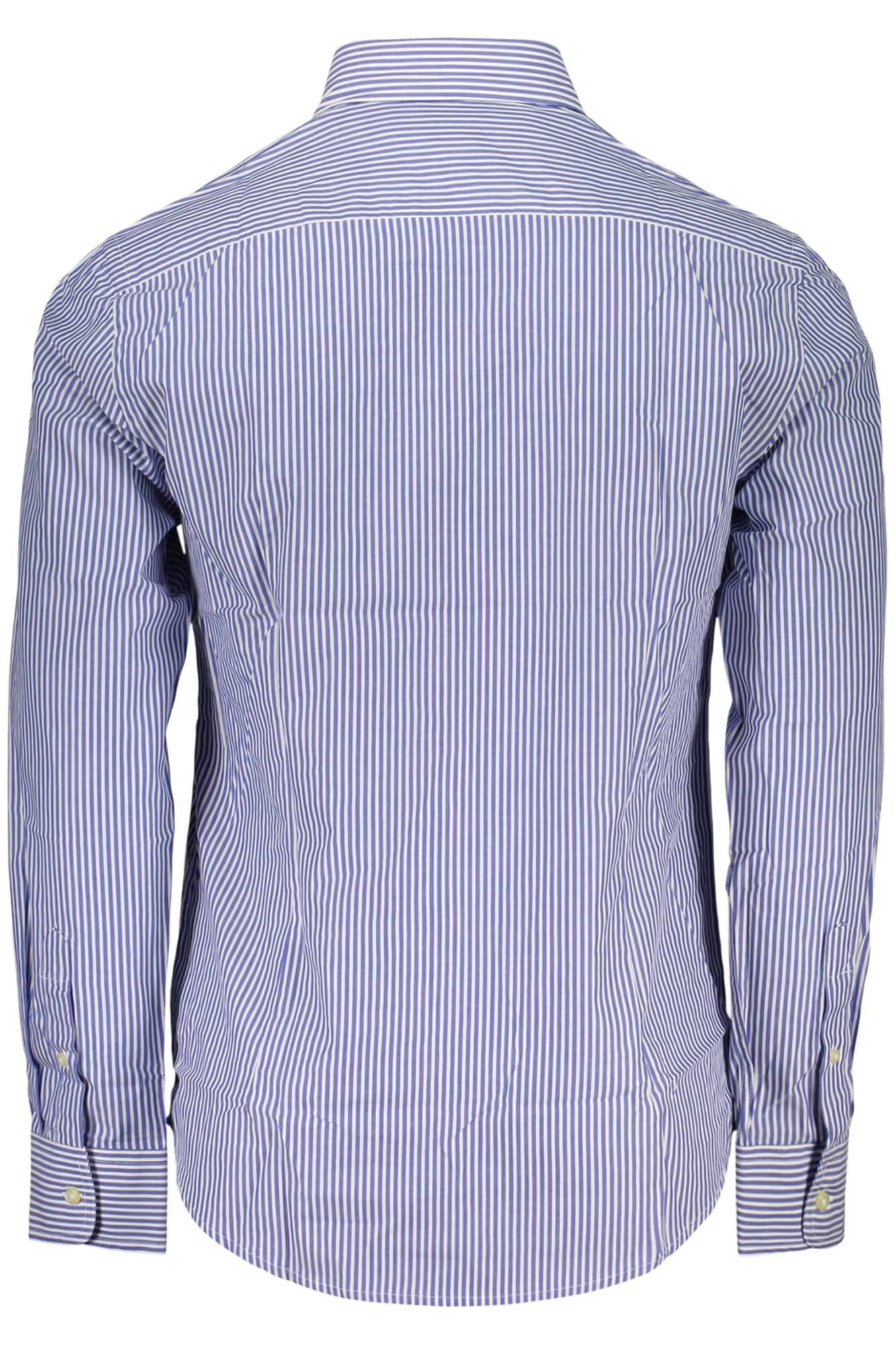 US GRAND MEN'S LONG-SLEEVED SHIRT, BLUE