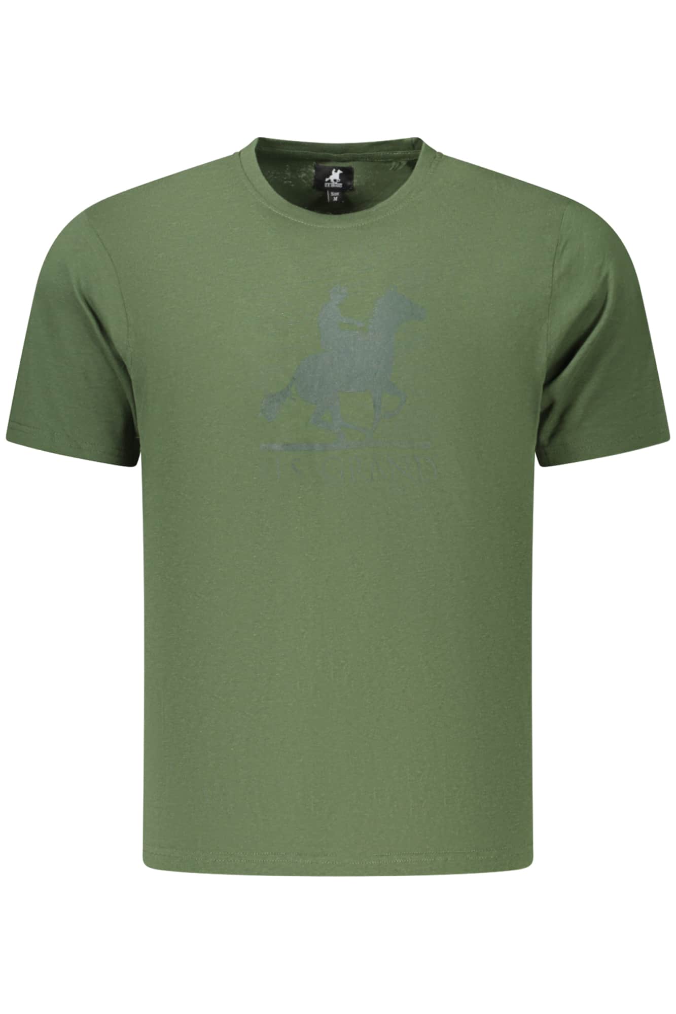 US GRAND MEN'S SHORT-SLEEVED GREEN T-SHIRT