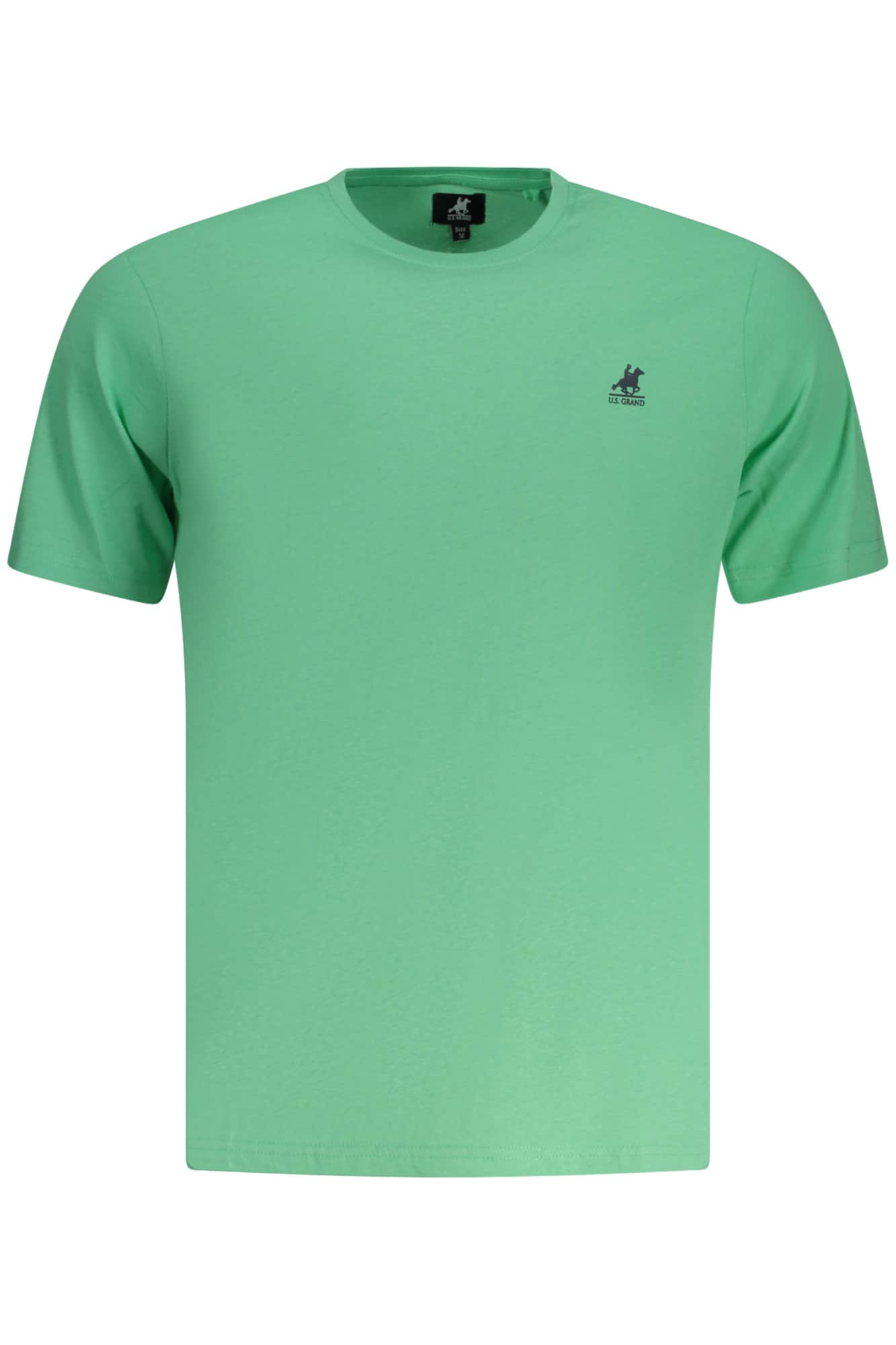 US GRAND MEN'S SHORT-SLEEVED GREEN T-SHIRT
