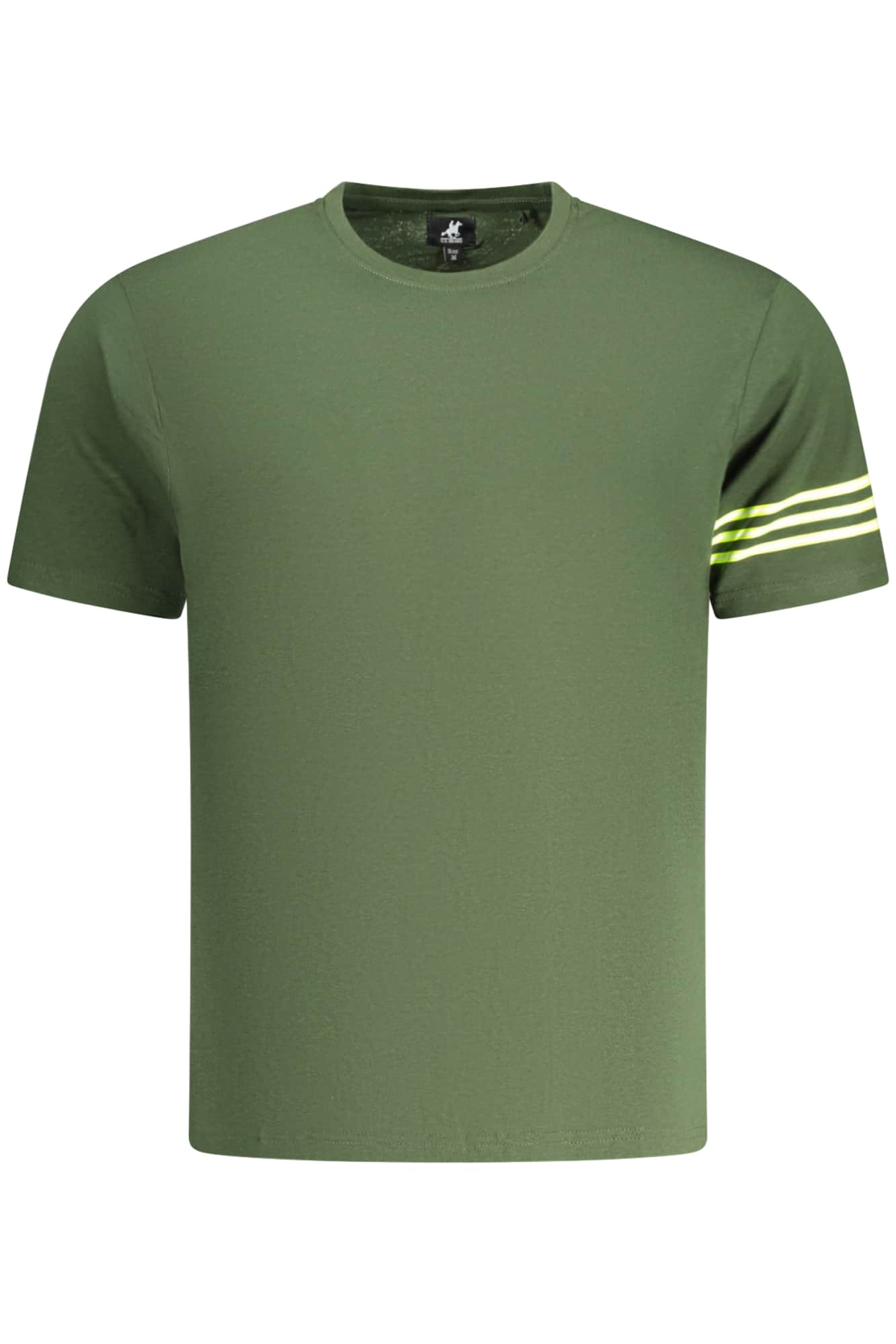 US GRAND MEN'S SHORT-SLEEVED GREEN T-SHIRT