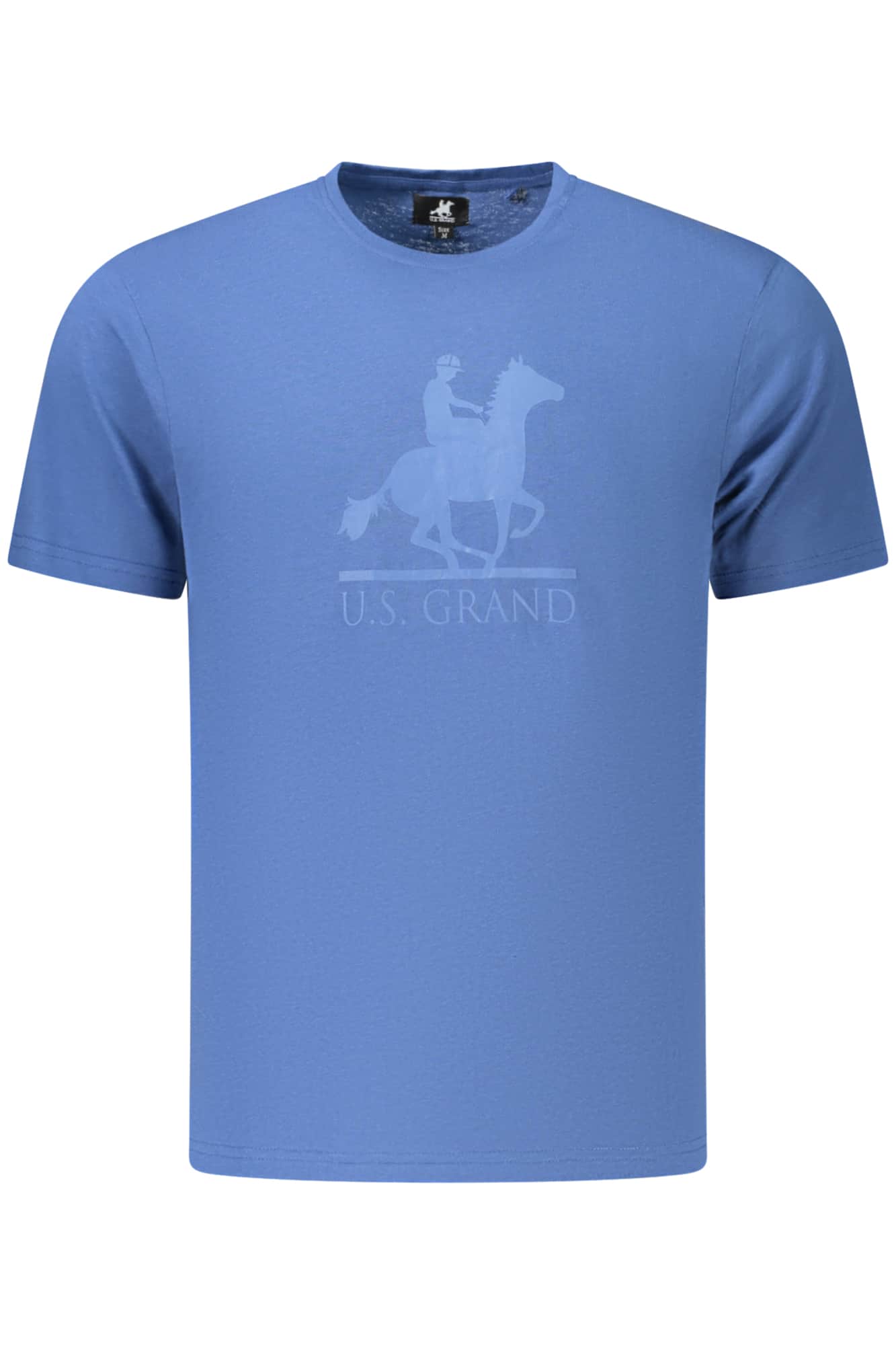 US GRAND MEN'S SHORT-SLEEVE T-SHIRT BLUE