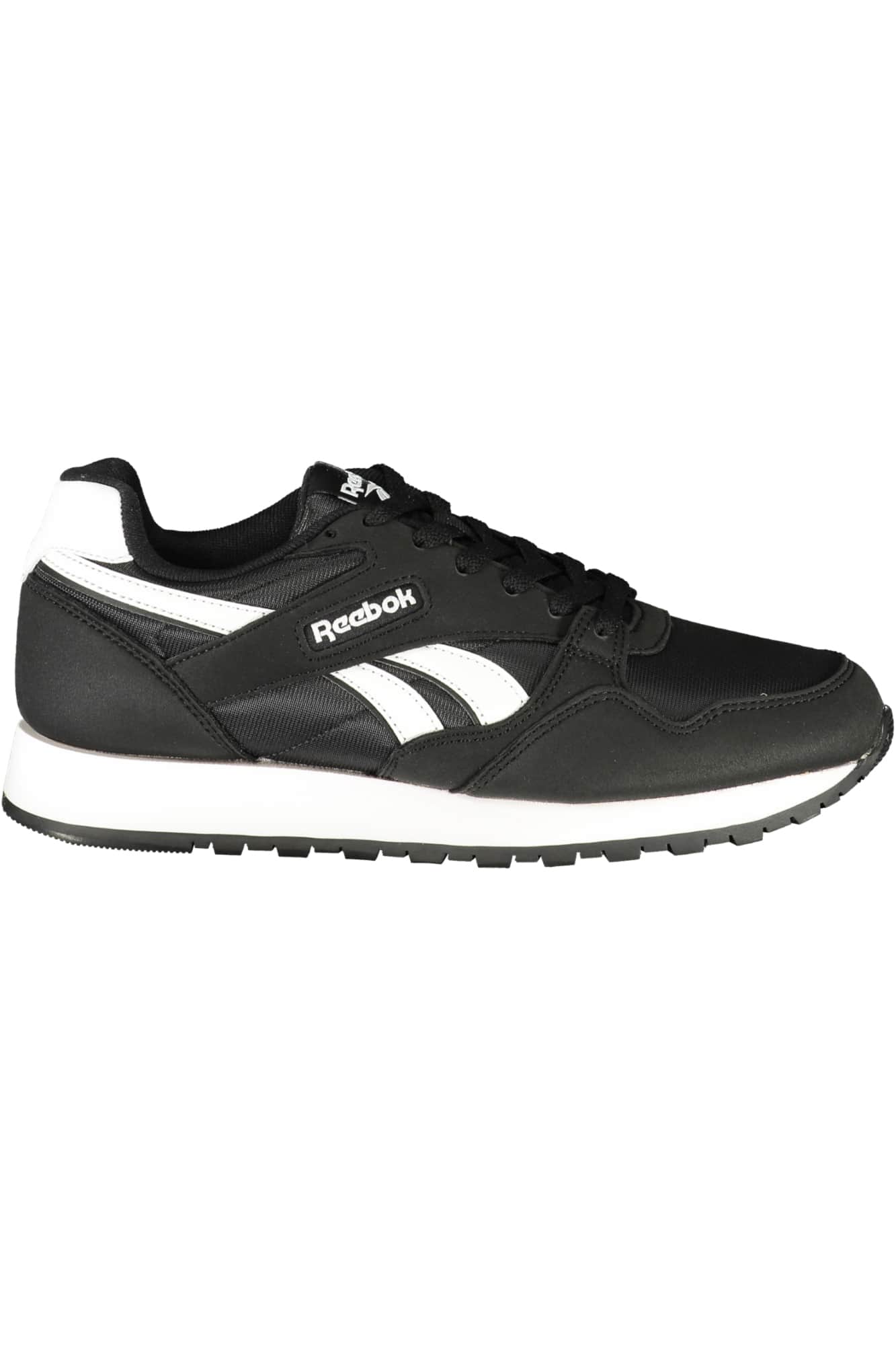 REEBOK MEN'S BLACK SPORTS FOOTWEAR