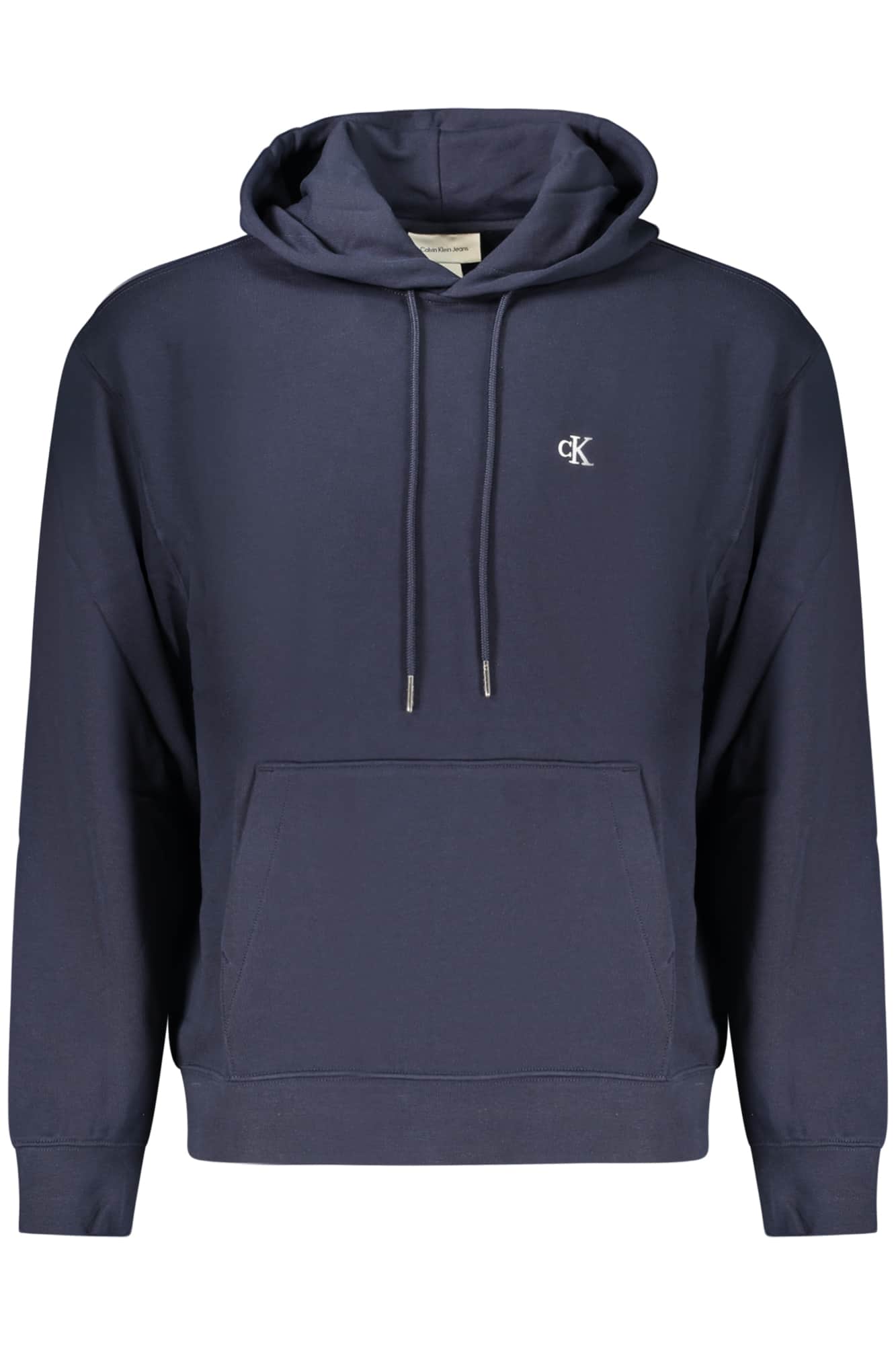CALVIN KLEIN MEN'S BLUE ZIP-UP SWEATSHIRT