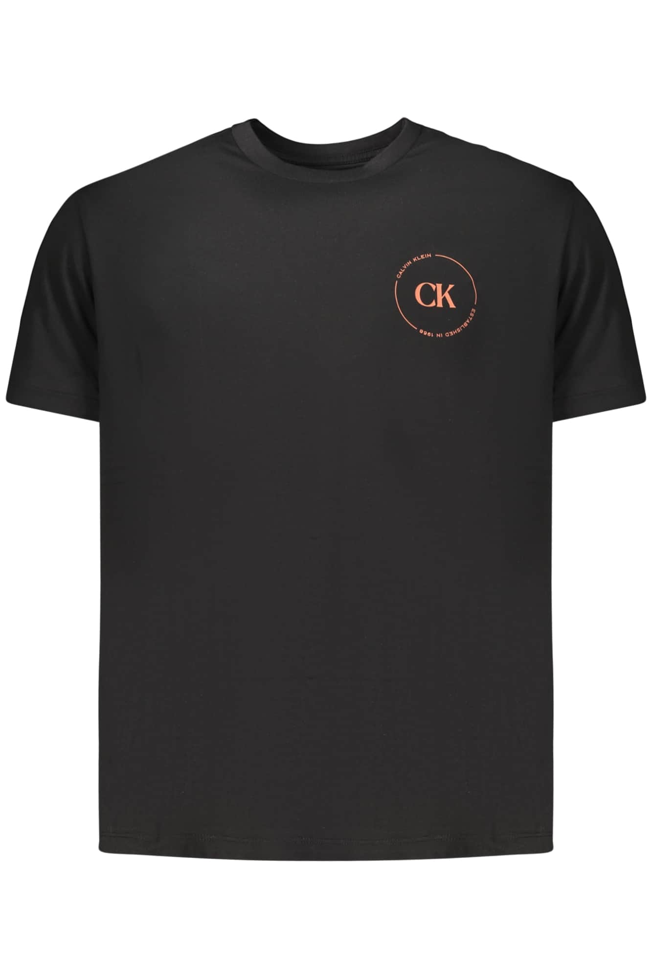 CALVIN KLEIN MEN'S SHORT-SLEEVE T-SHIRT BLACK