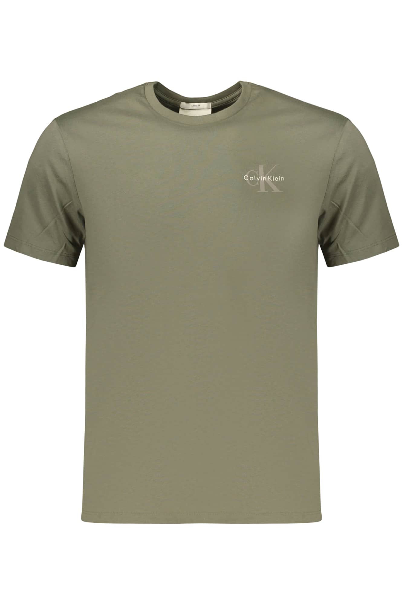 CALVIN KLEIN MEN'S SHORT-SLEEVED T-SHIRT GREEN
