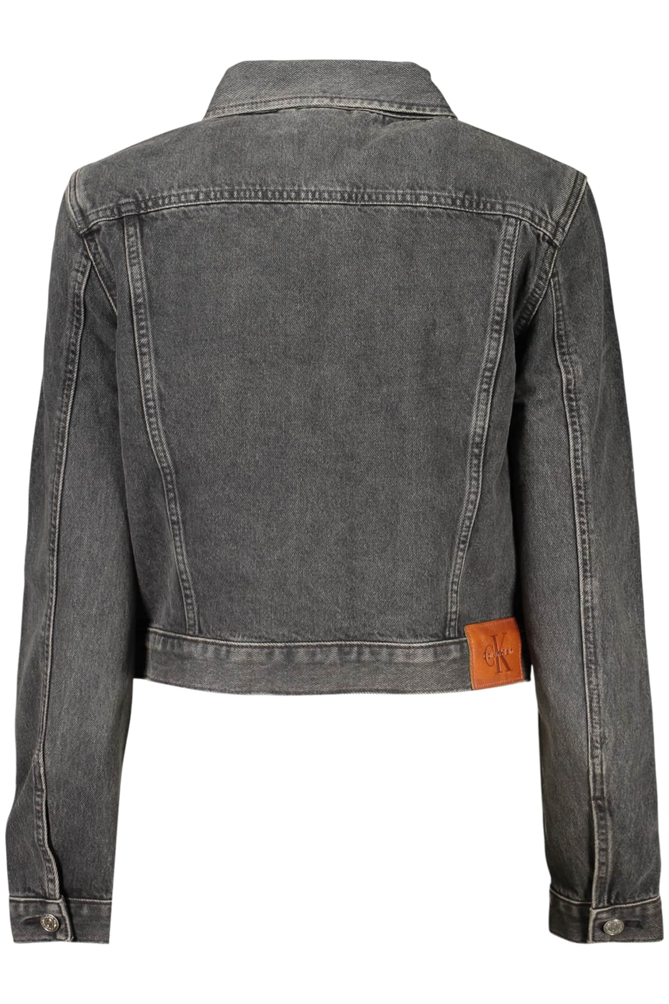 CALVIN KLEIN WOMEN'S BLACK DENIM JACKET