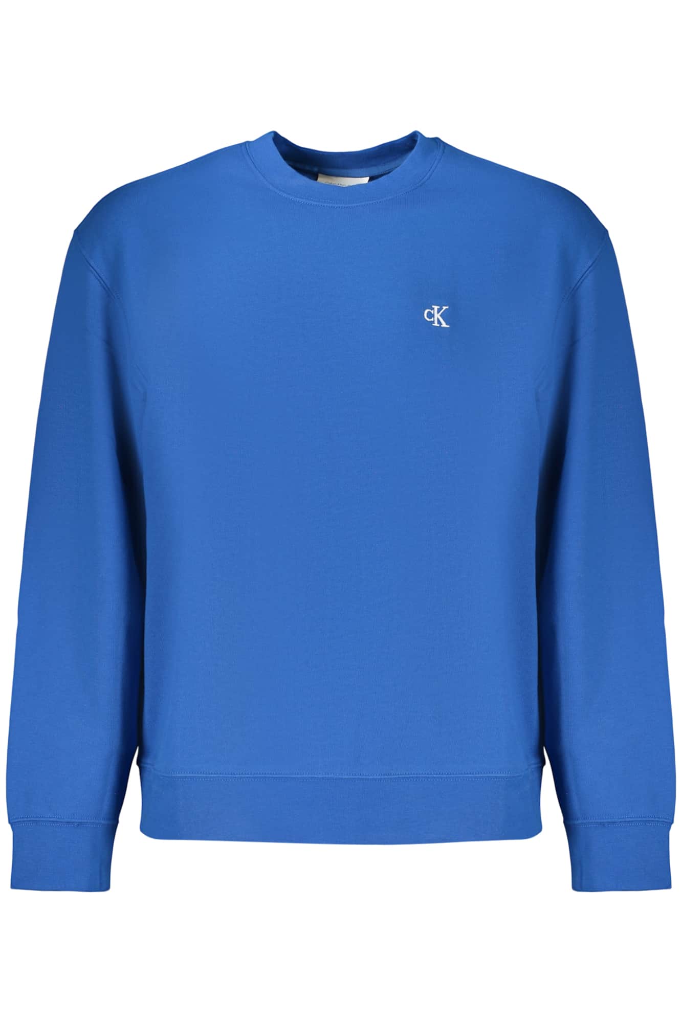 CALVIN KLEIN MEN'S BLUE ZIP-UP SWEATSHIRT