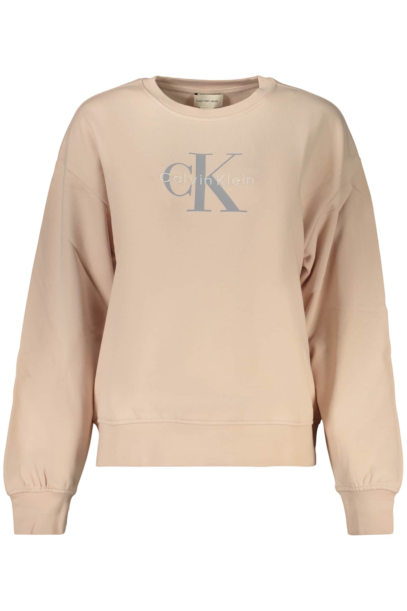 CALVIN KLEIN WOMEN'S PINK ZIP-UP SWEATSHIRT