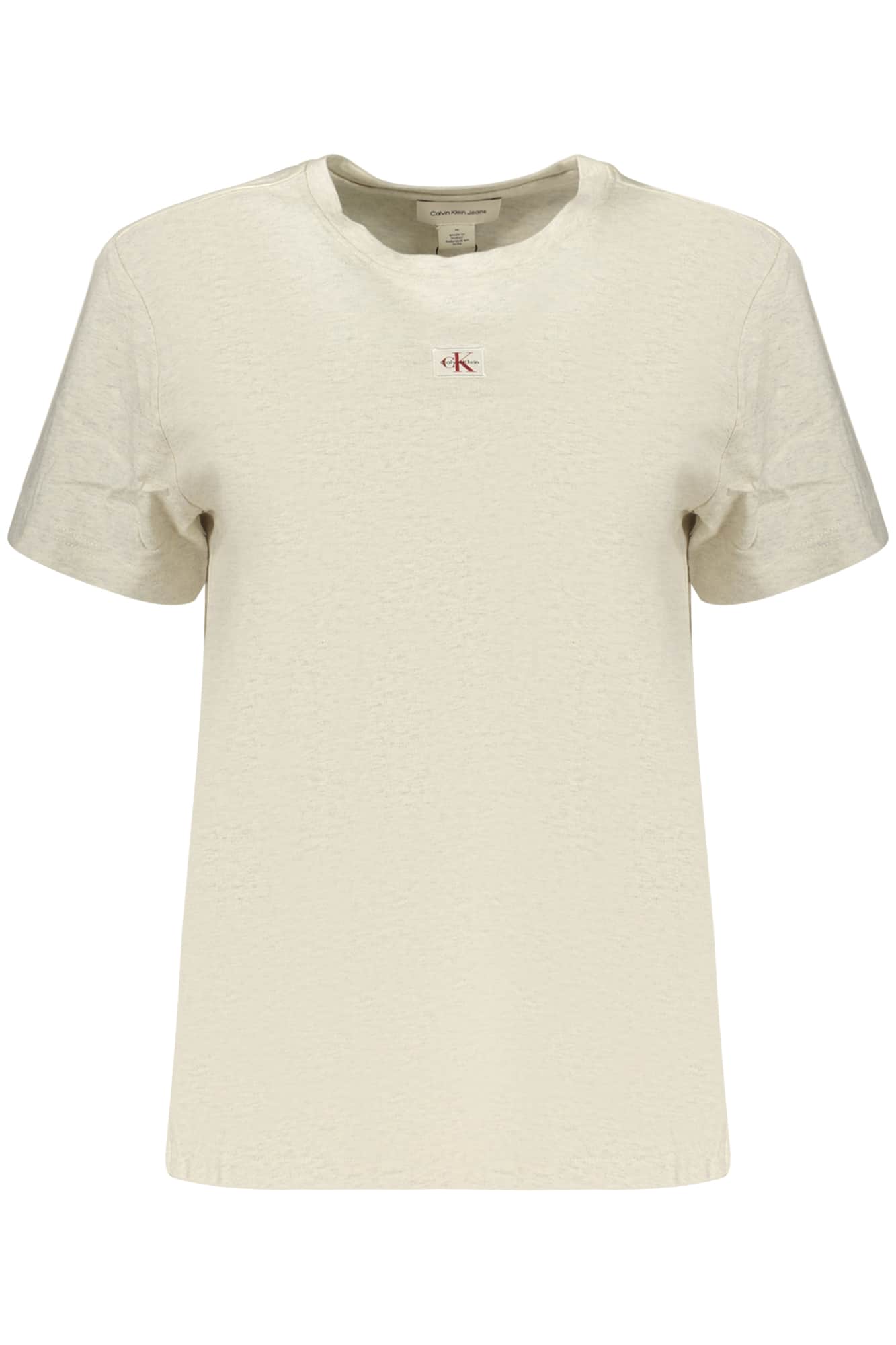 CALVIN KLEIN WOMEN'S SHORT-SLEEVE T-SHIRT GREY
