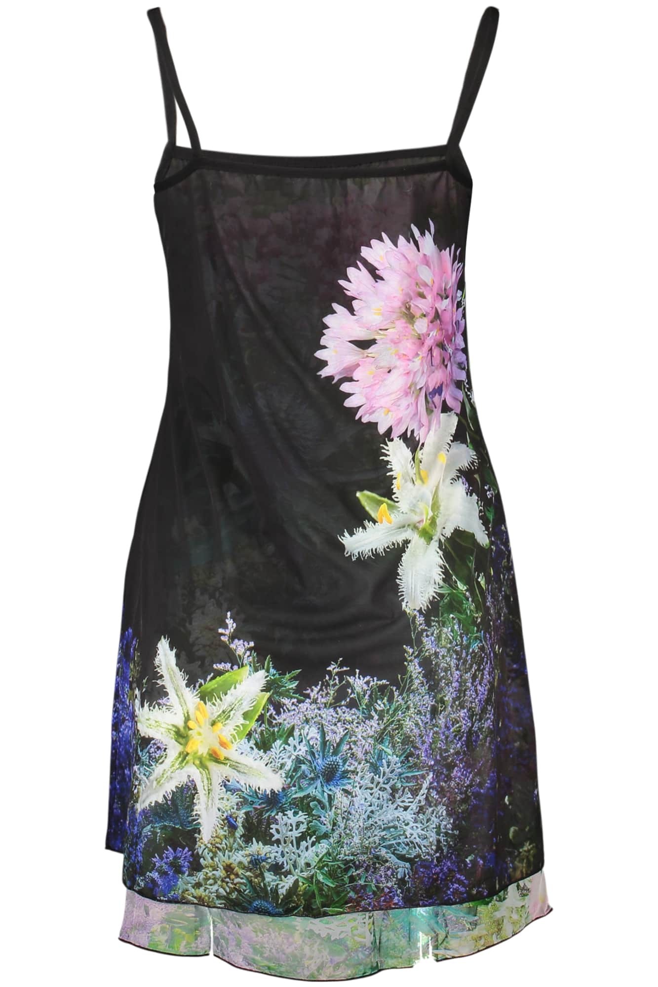 DESIGUAL WOMEN'S SHORT BLACK DRESS