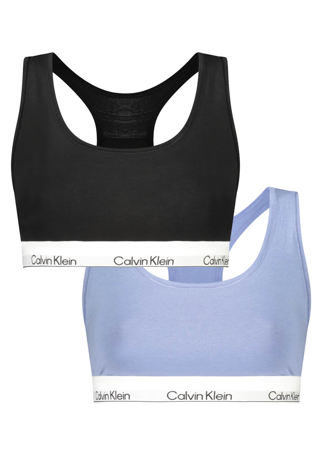CALVIN KLEIN WOMEN'S BLUE BRALETTE