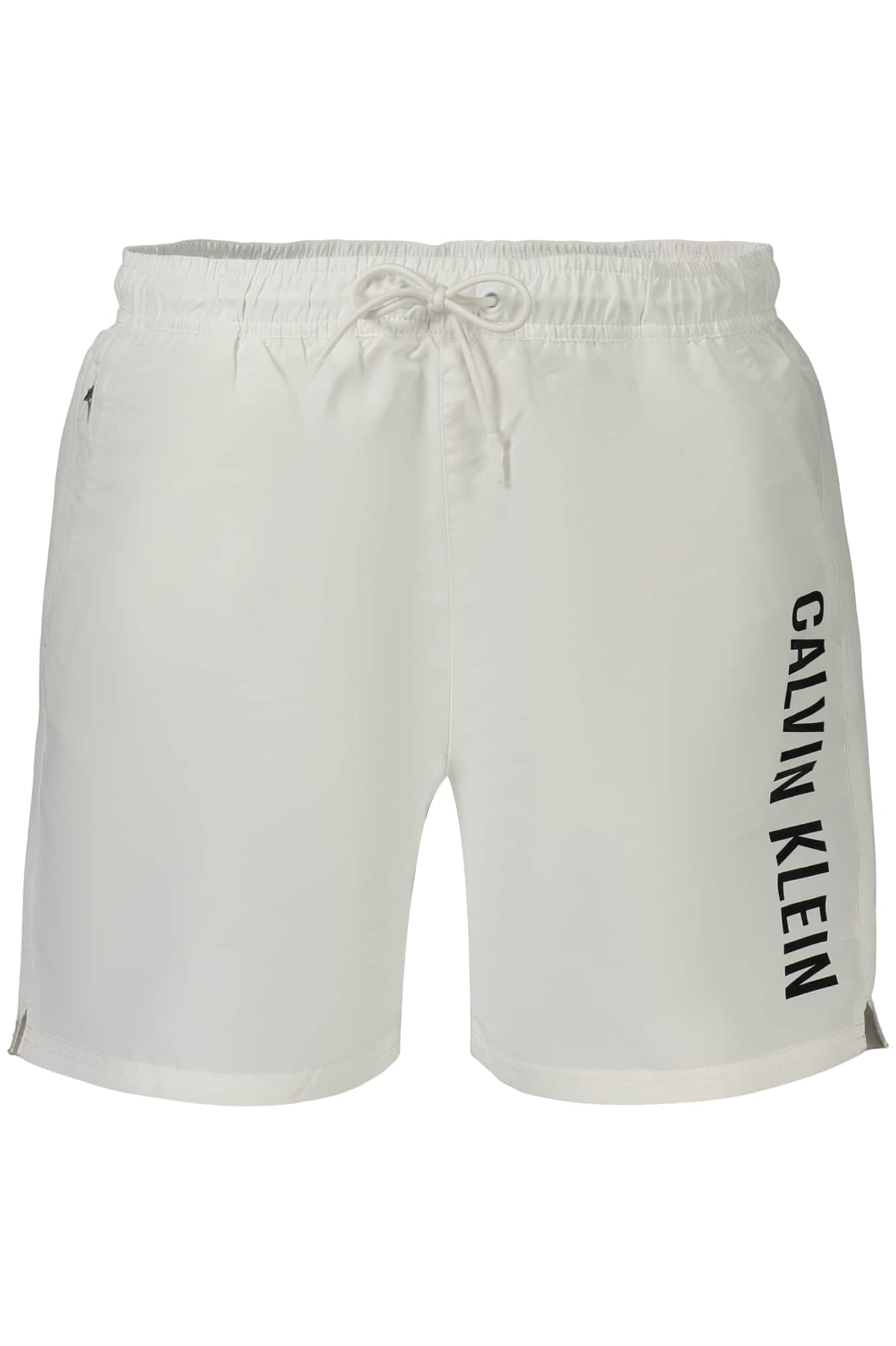CALVIN KLEIN MEN'S WHITE BOTTOM SWIMSUIT