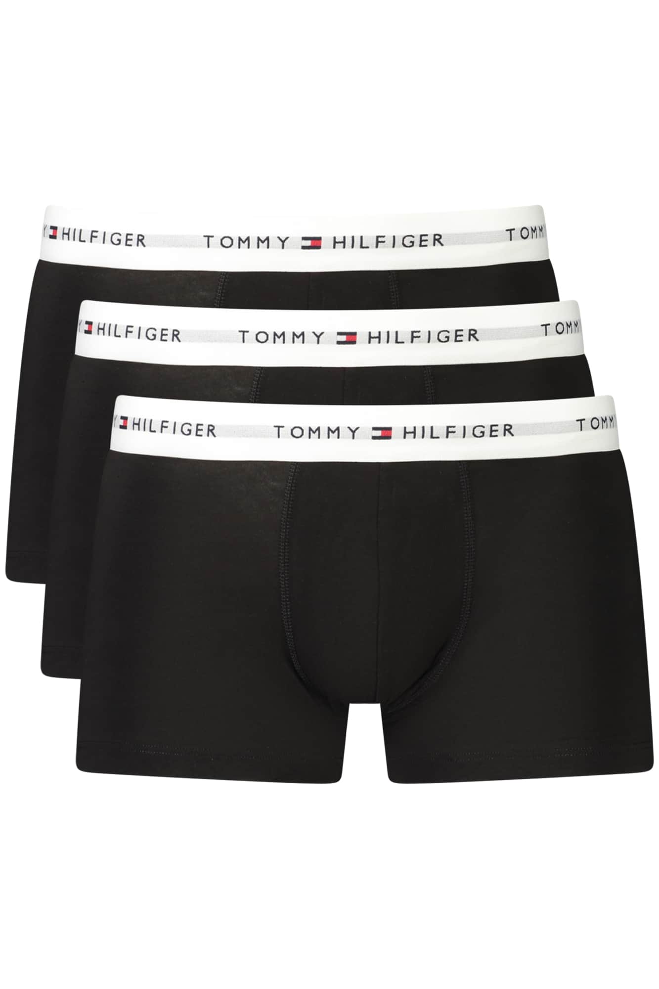 TOMMY HILFIGER MEN'S BLACK BOXER