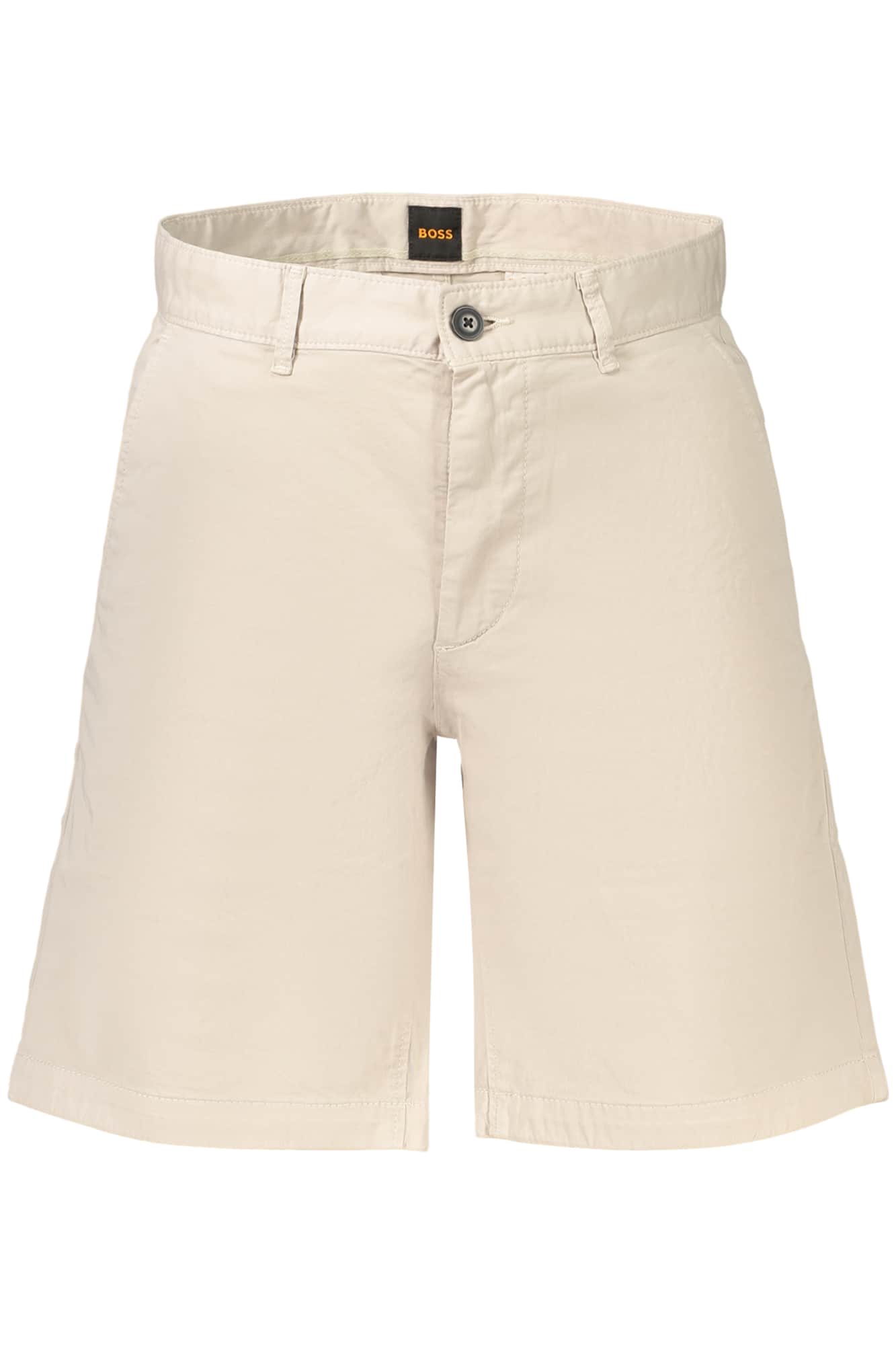 BOSS MEN'S BEIGE BERMUDA SHORTS