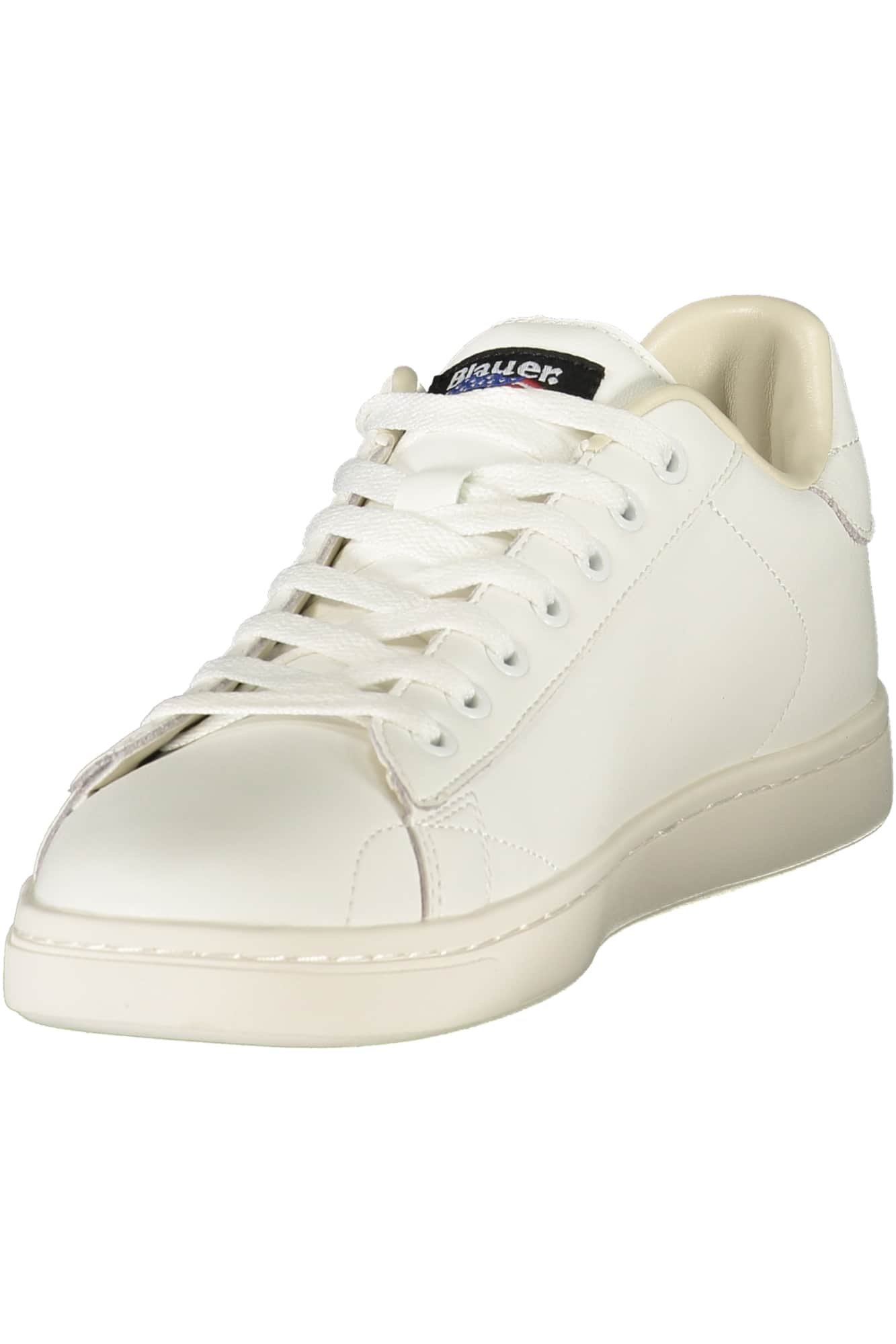 BLAUER MEN'S WHITE SPORTS SHOES
