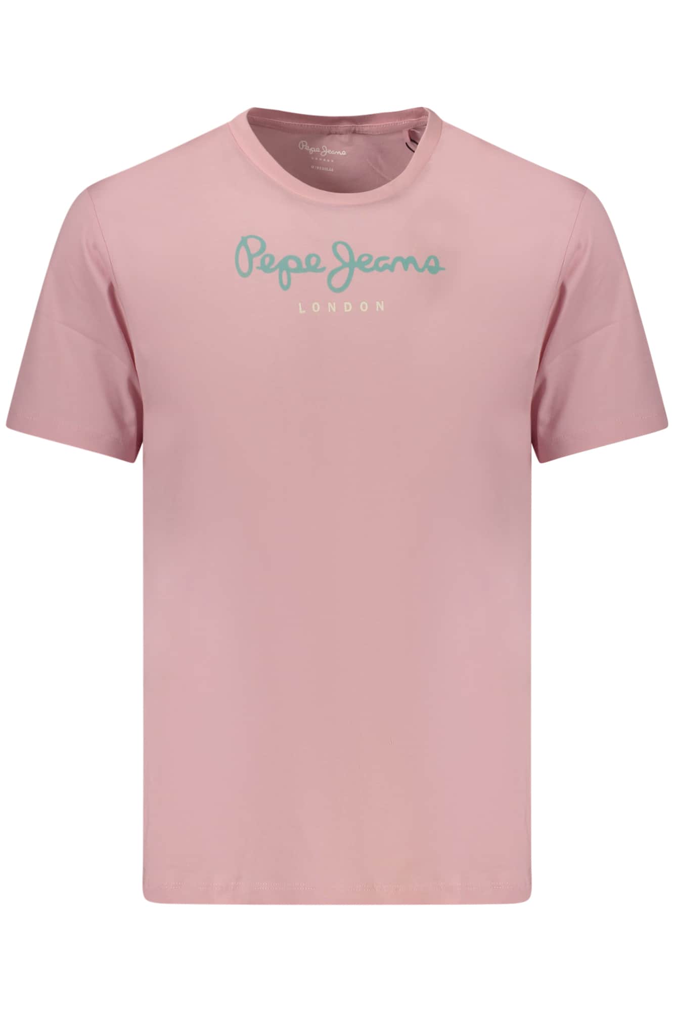 PEPE JEANS MEN'S PINK SHORT-SLEEVE T-SHIRT