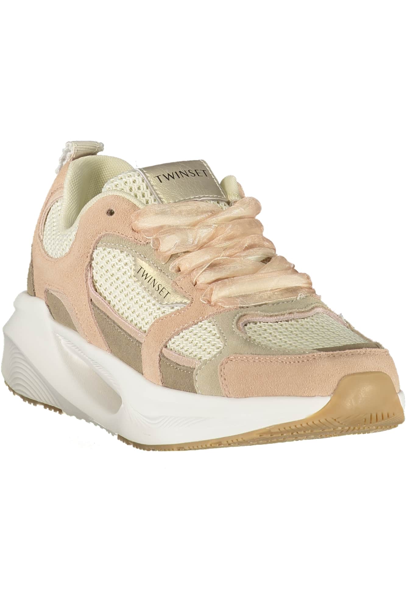 TWINSET WOMEN'S BEIGE SPORTS SHOES