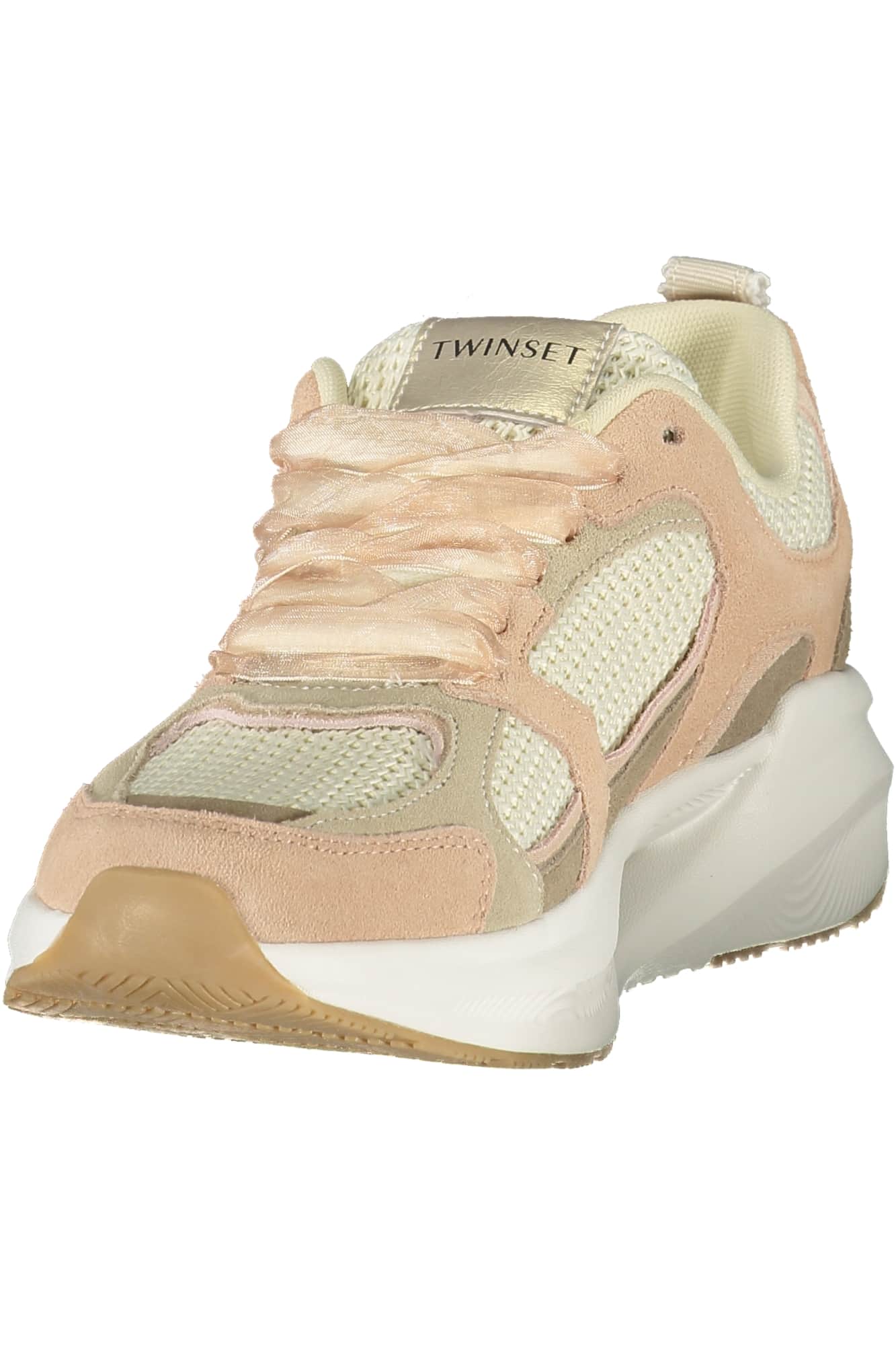 TWINSET WOMEN'S BEIGE SPORTS SHOES