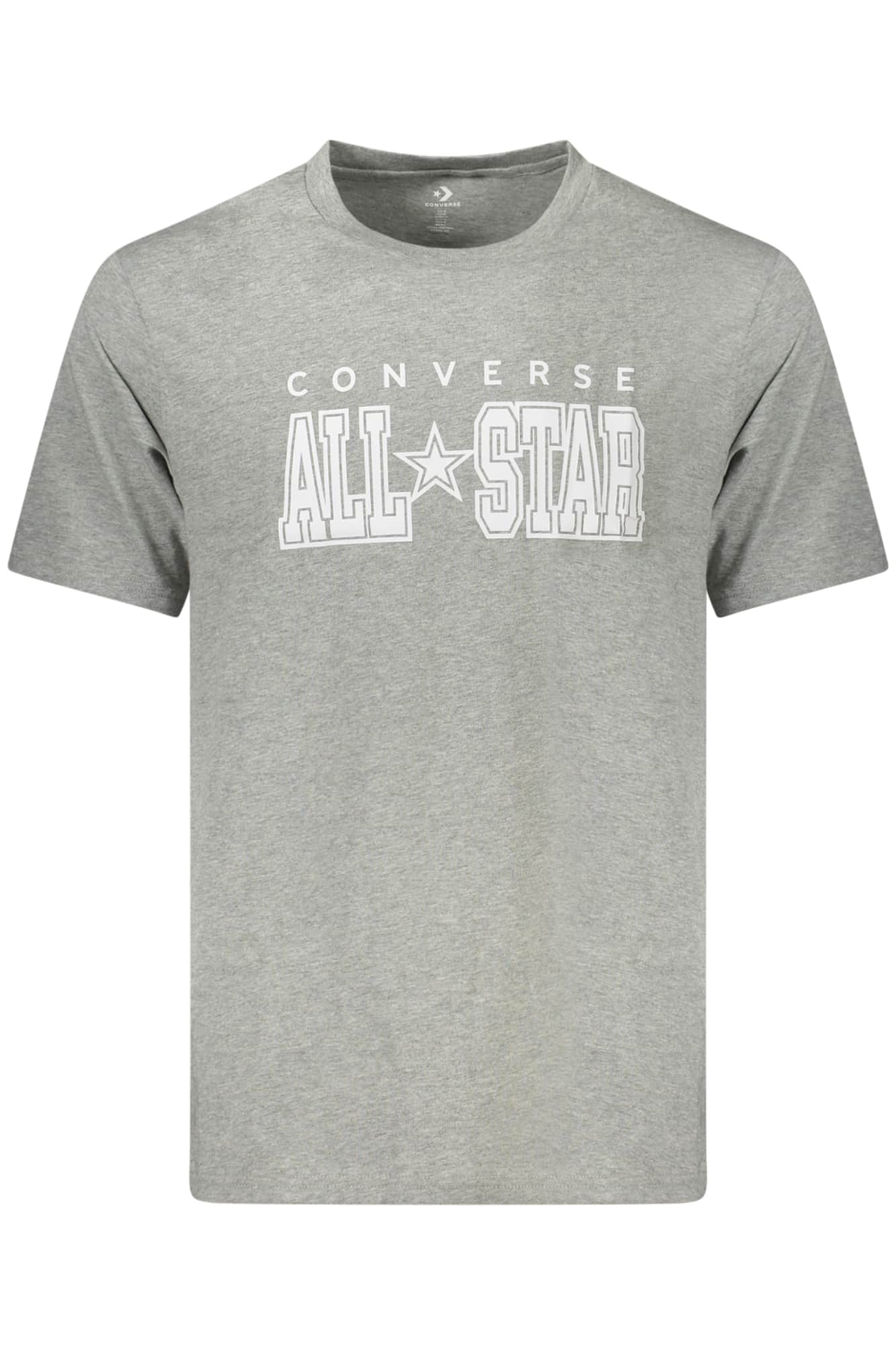 CONVERSE MEN'S SHORT-SLEEVE T-SHIRT GREY