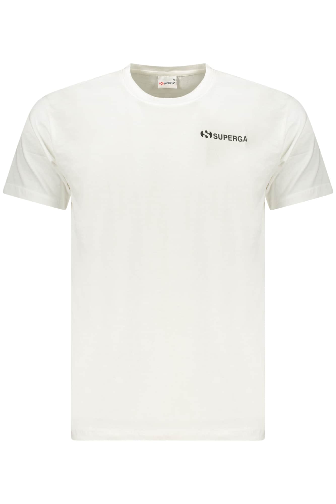 SUPERGA MEN'S SHORT-SLEEVE T-SHIRT WHITE