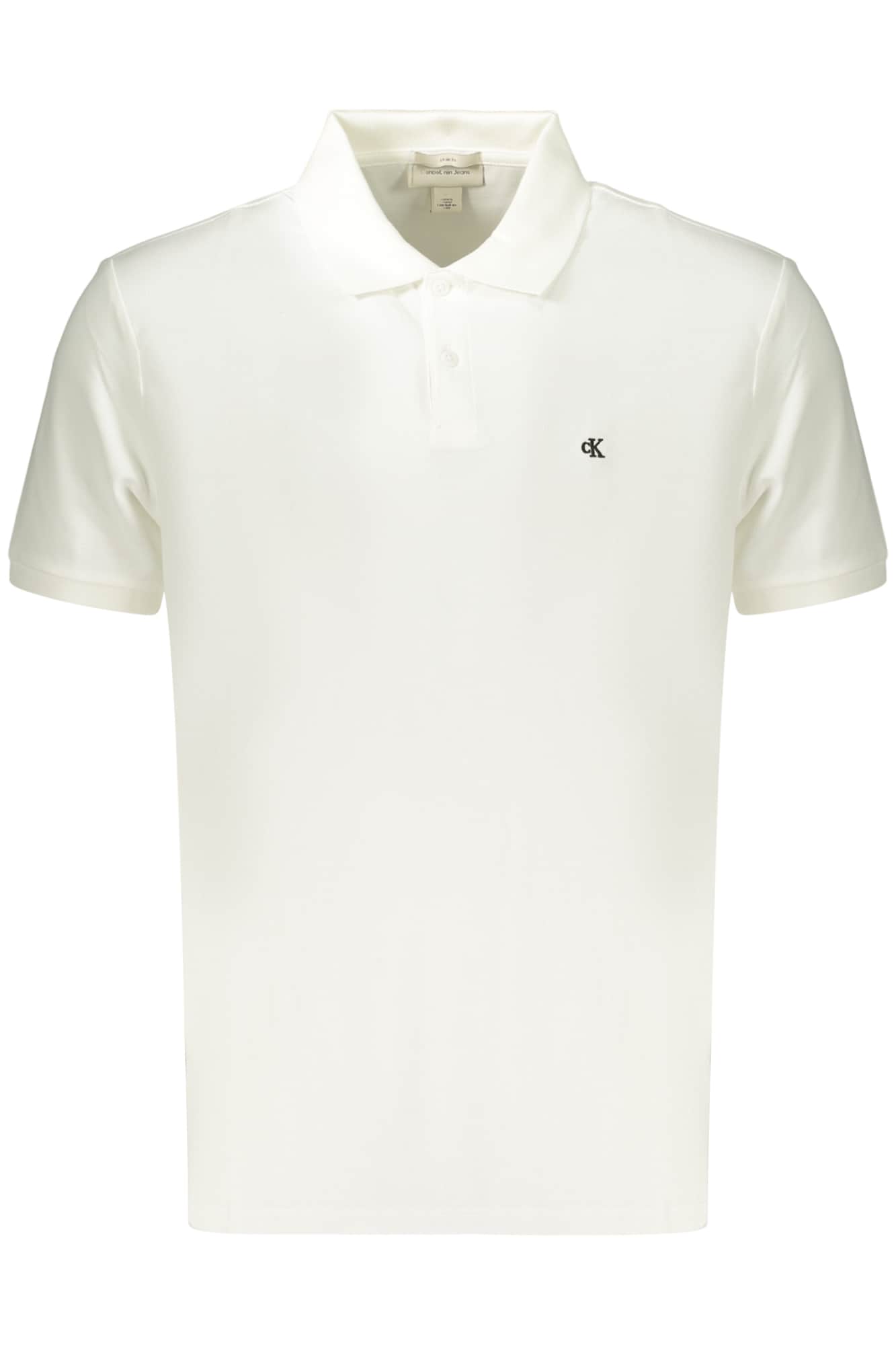 CALVIN KLEIN MEN'S SHORT-SLEEVE POLO SHIRT WHITE