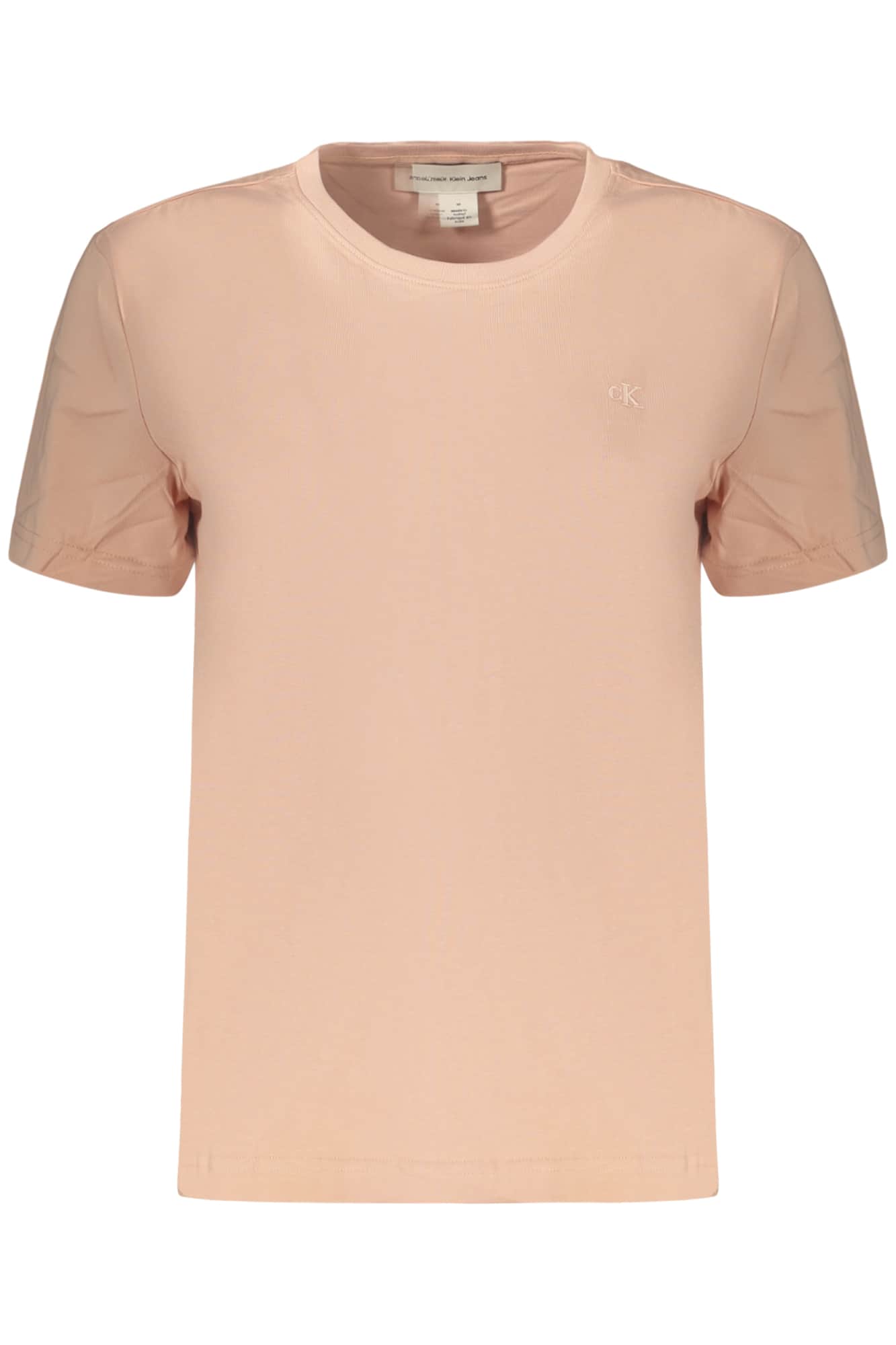 CALVIN KLEIN WOMEN'S SHORT-SLEEVE T-SHIRT PINK