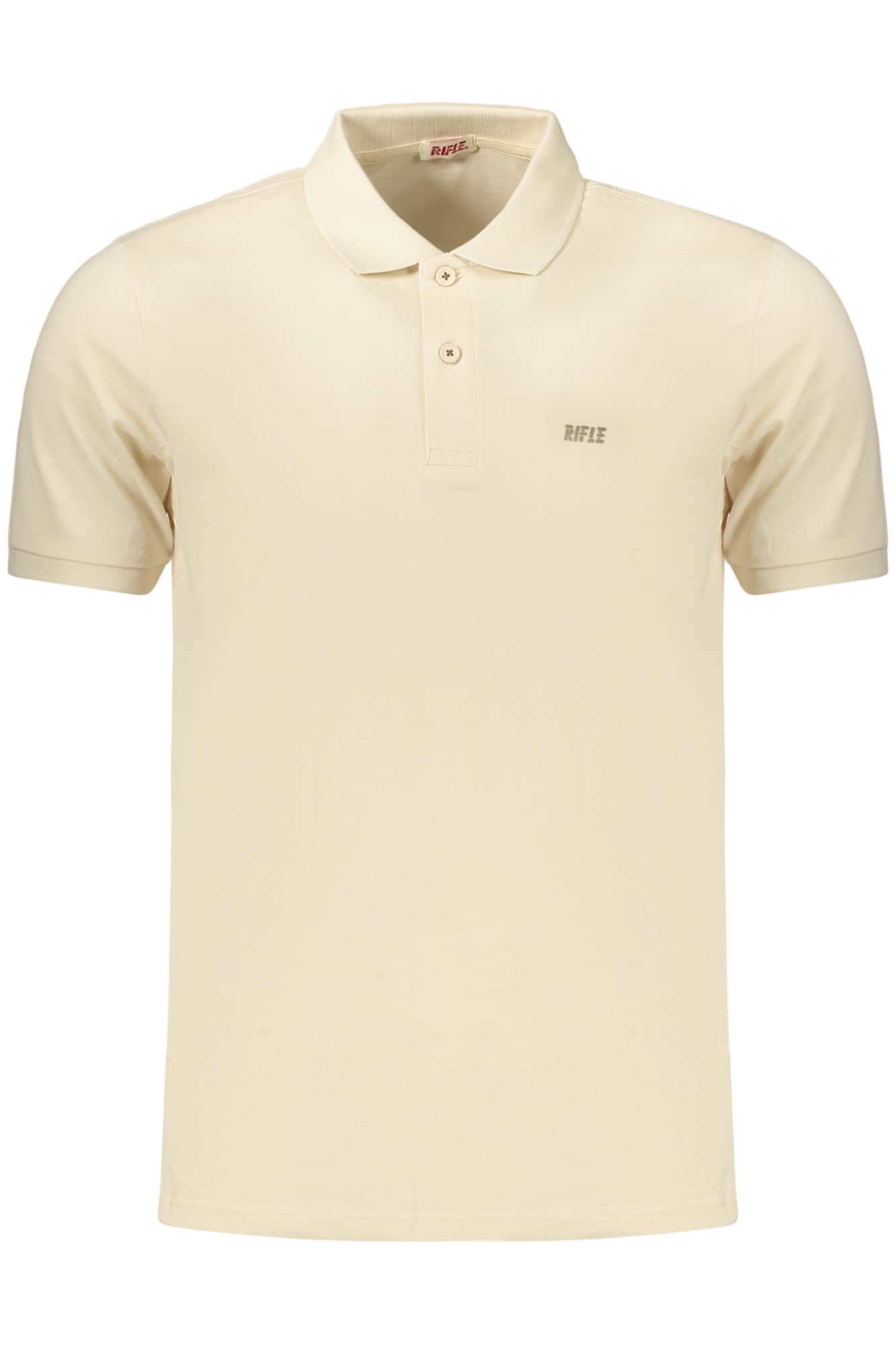 Men's Short-Sleeved Rifle Polo Shirt, Beige