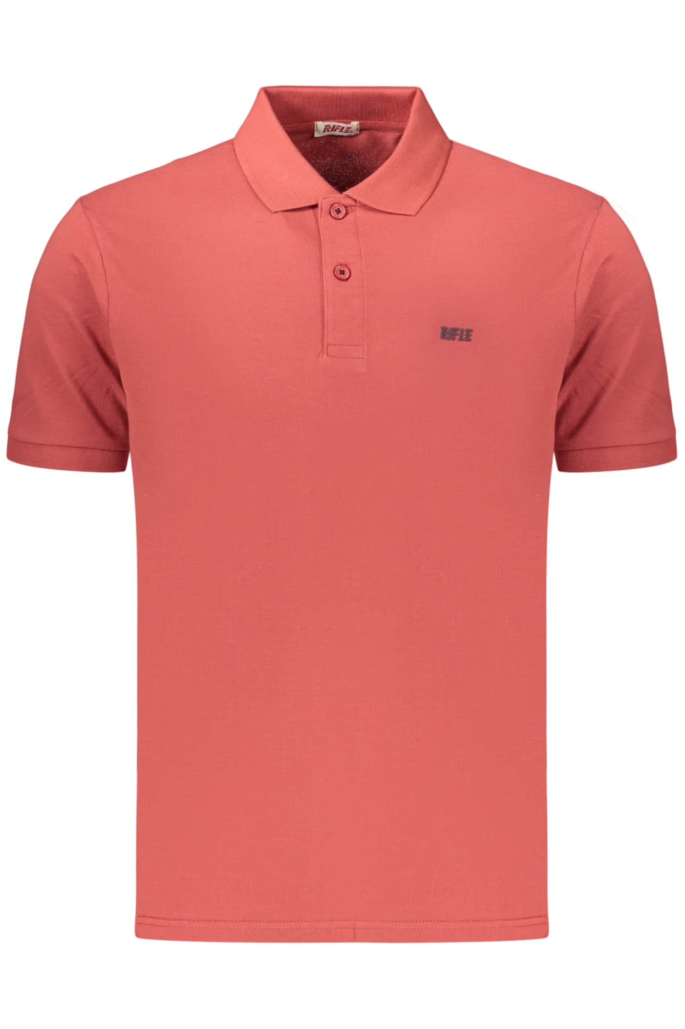 MEN'S RED SHORT-SLEEVE RIFLE POLO