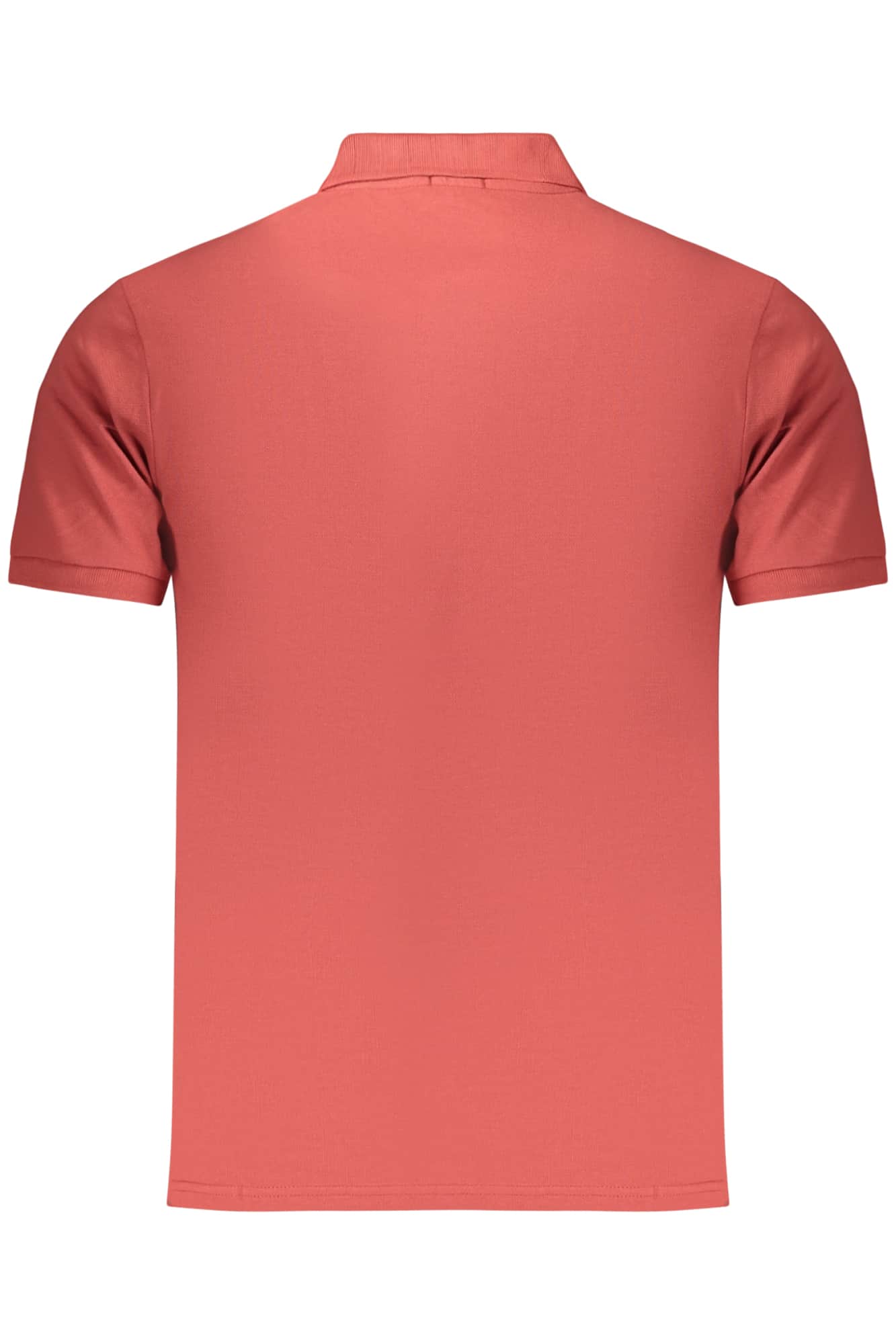 MEN'S RED SHORT-SLEEVE RIFLE POLO