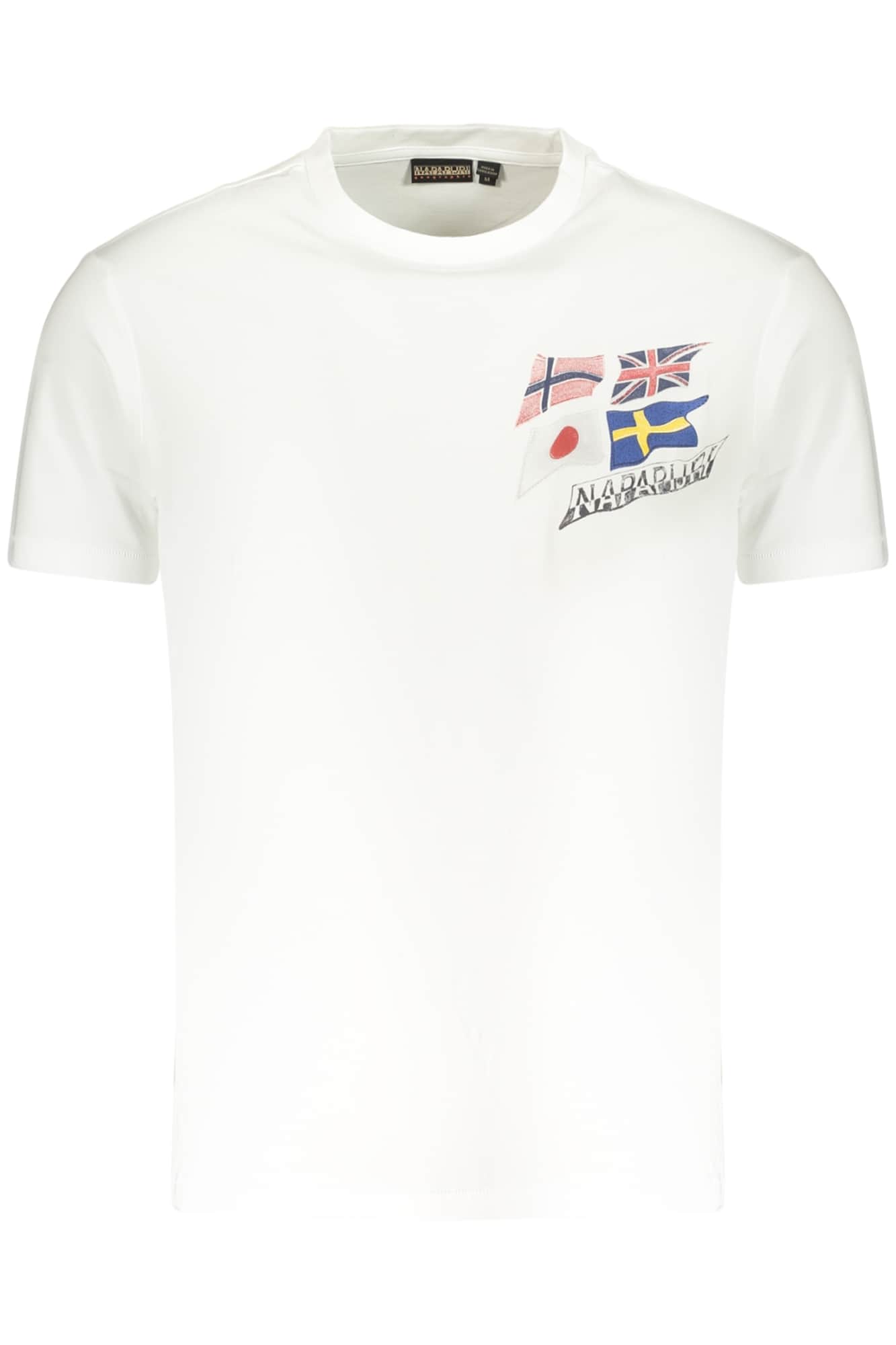 NAPAPIJRI MEN'S SHORT-SLEEVE T-SHIRT WHITE