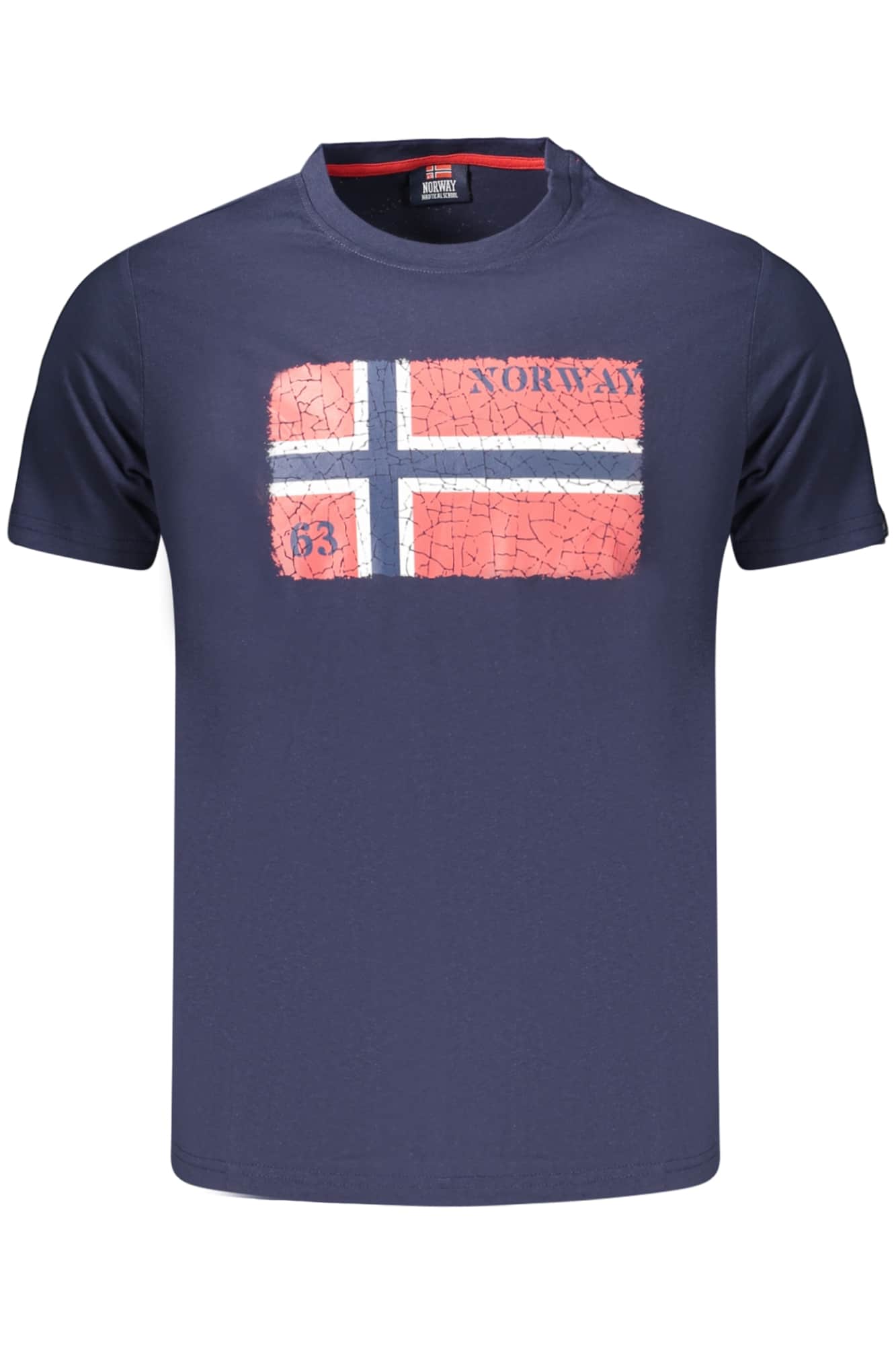 NORWAY 1963 MEN'S SHORT-SLEEVE T-SHIRT BLUE