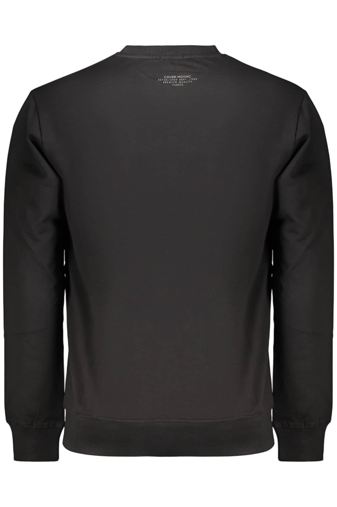 COVERI MOVING MEN'S BLUE ZIP-LESS SWEATSHIRT